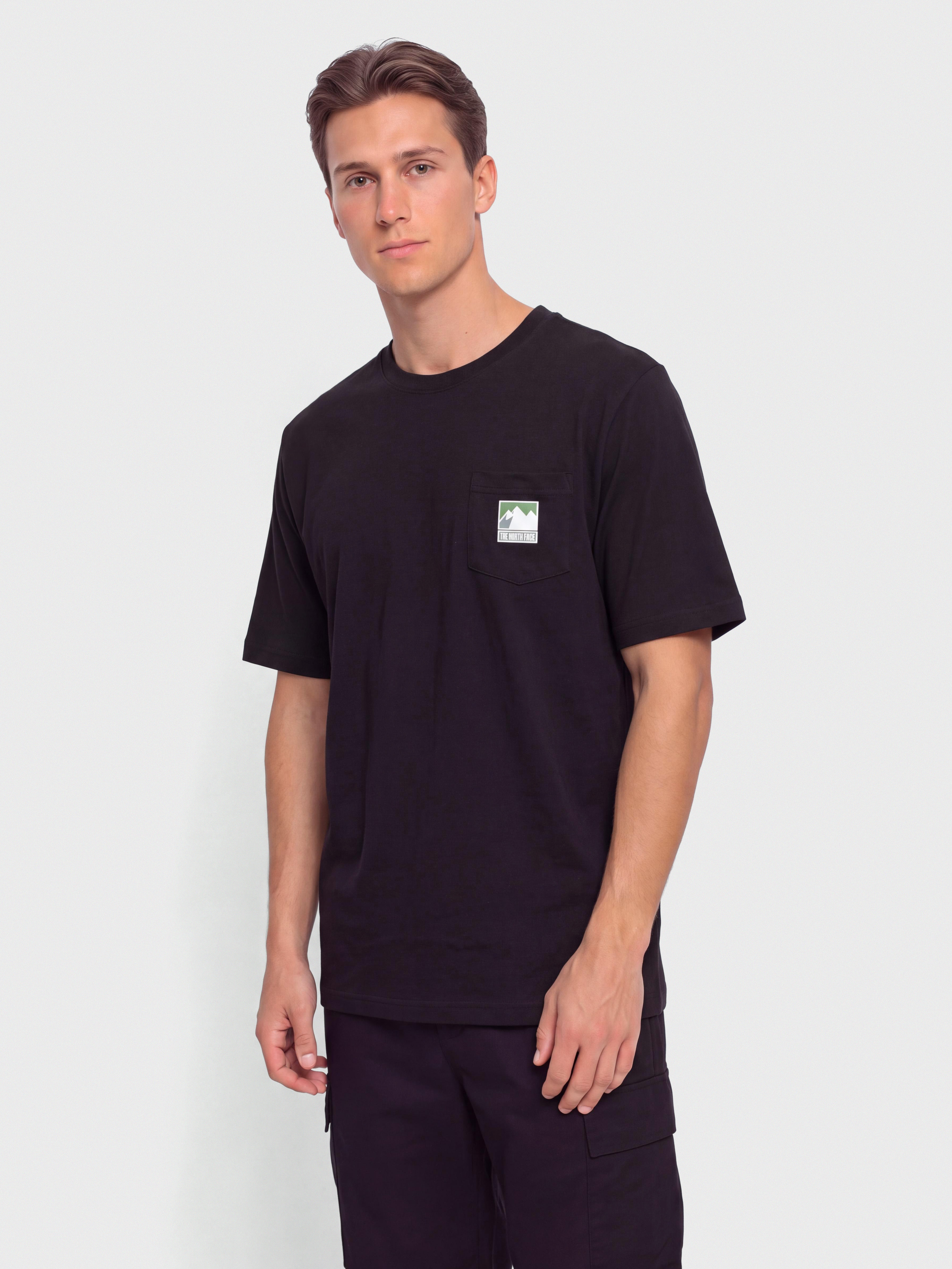 Tricou The North Face Mountain Logo Relaxed (tnf black)