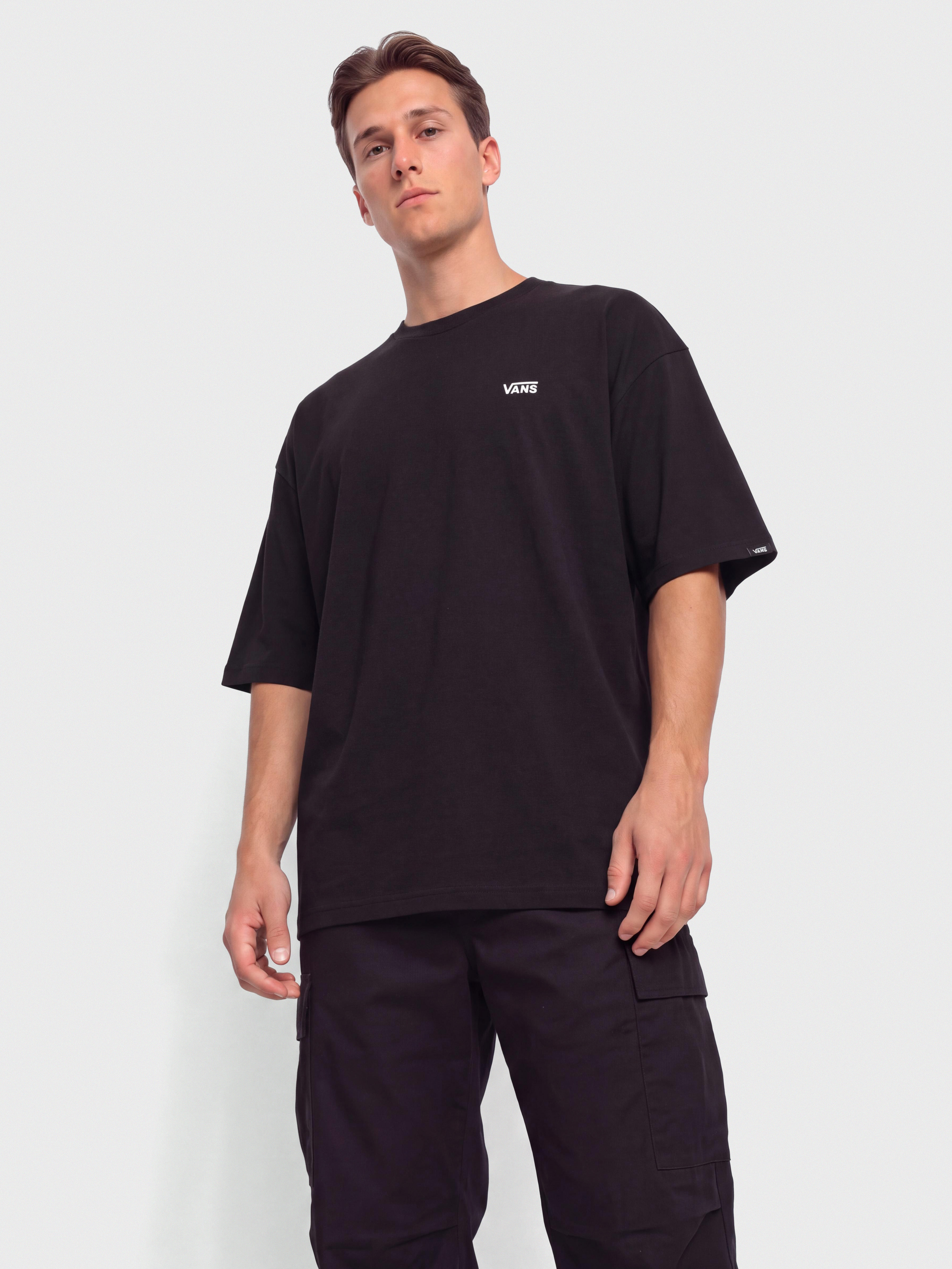 Tricou Vans Left Chest II Loose (black)