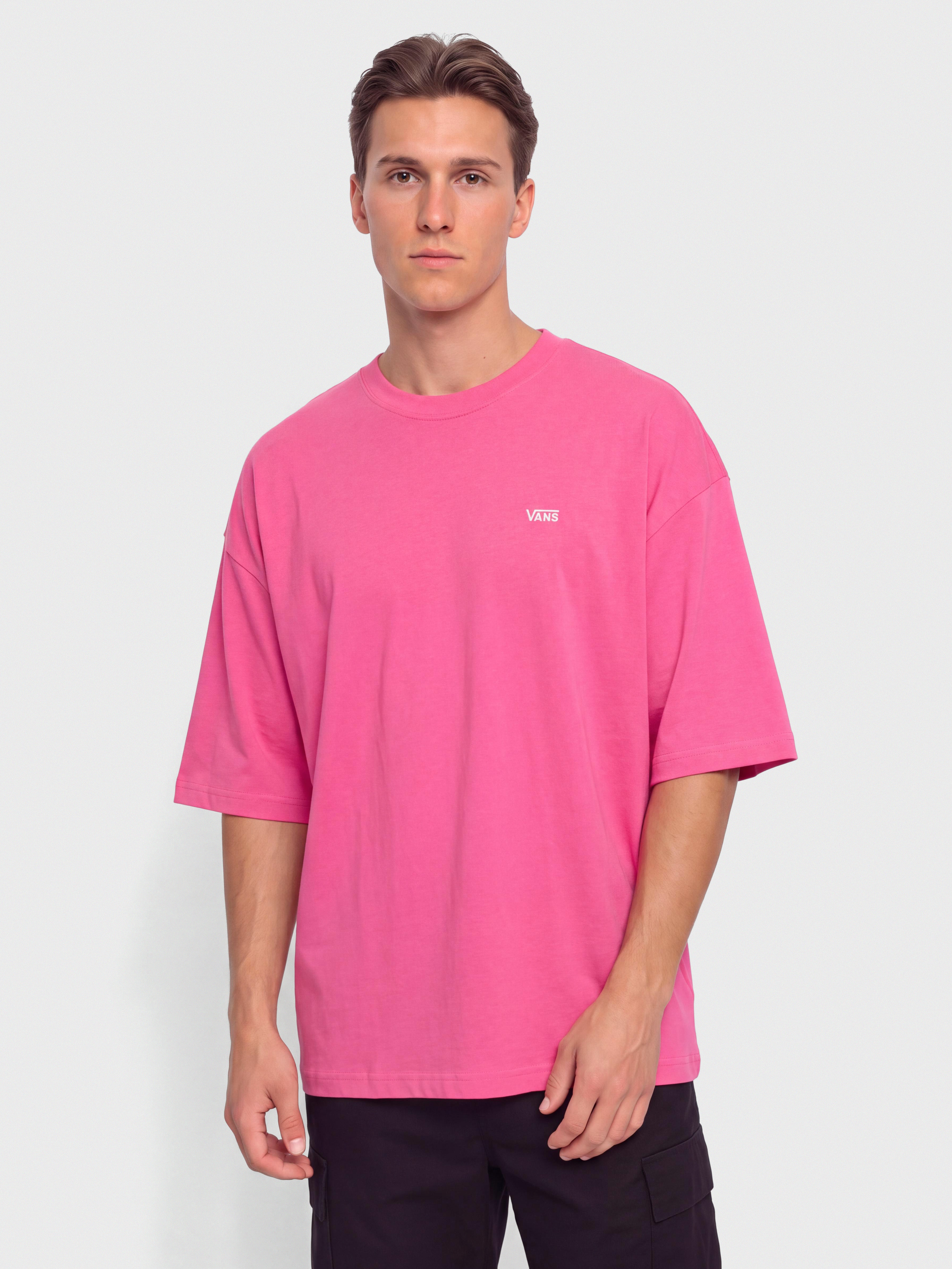 Tricou Vans Left Chest II Loose (pink velvet)