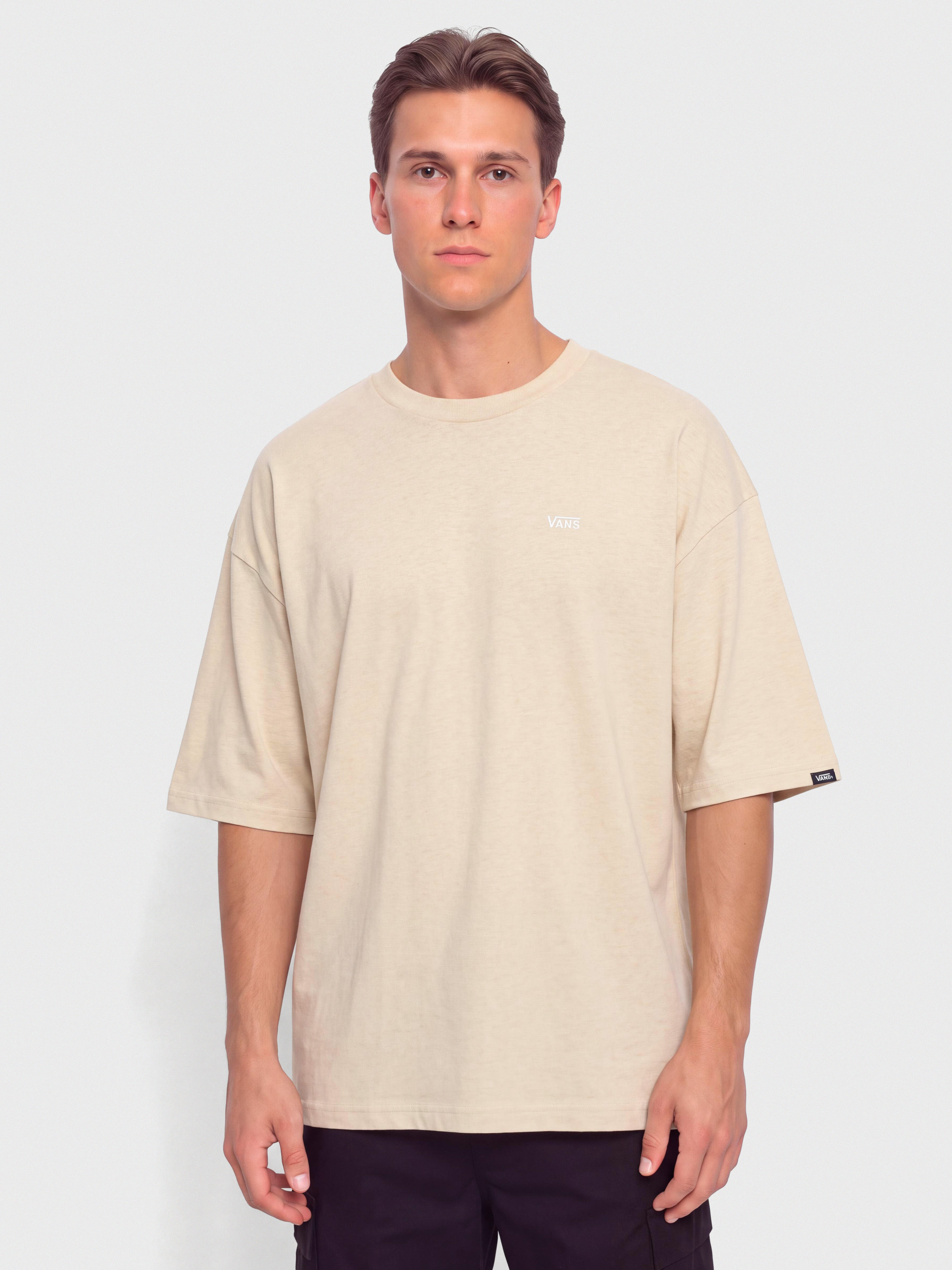 Tricou Vans Left Chest II Loose (oatmeal)