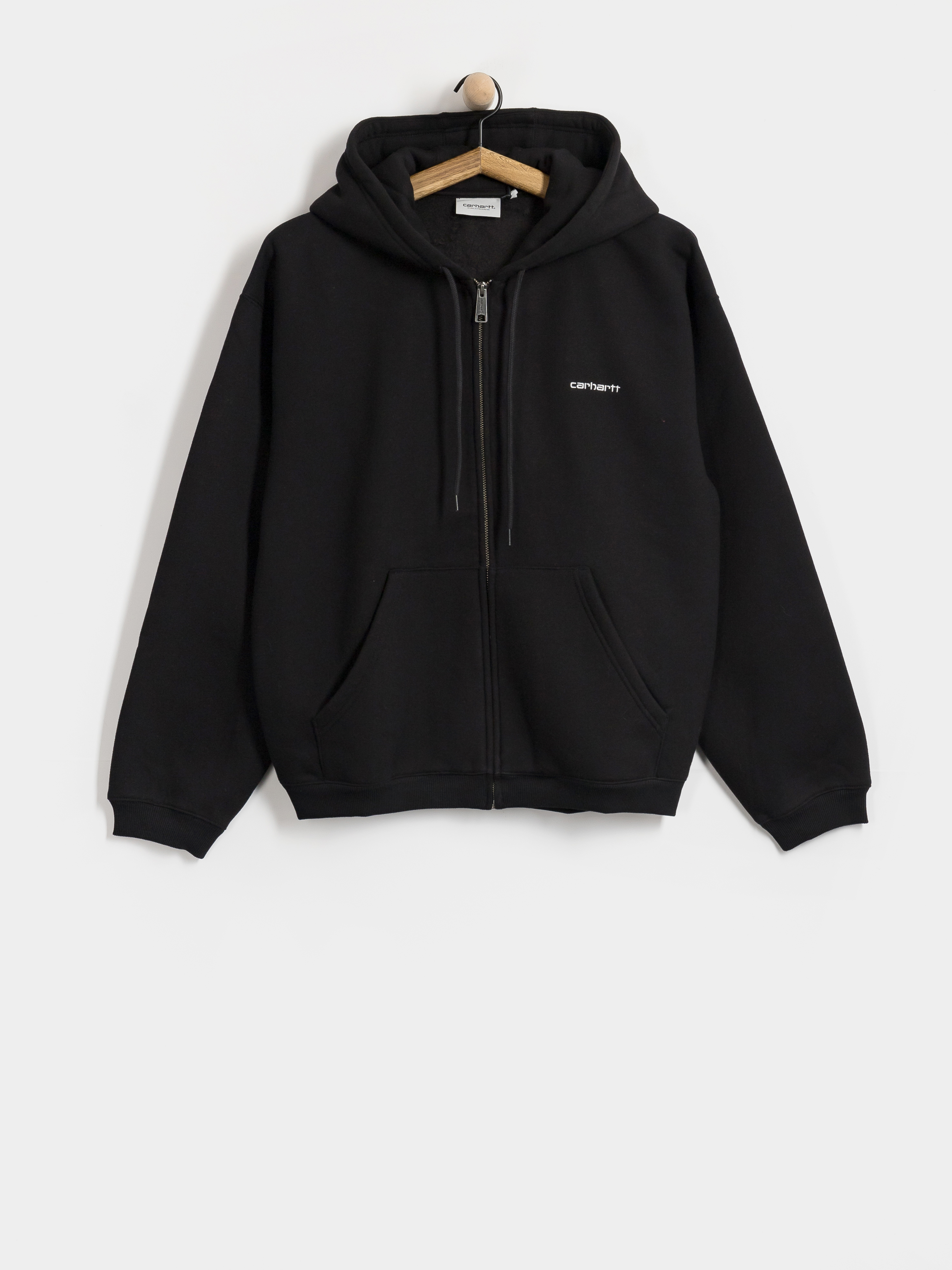 Hanorac cu glugu0103 Carhartt WIP Ebbert ZHD (black/white)
