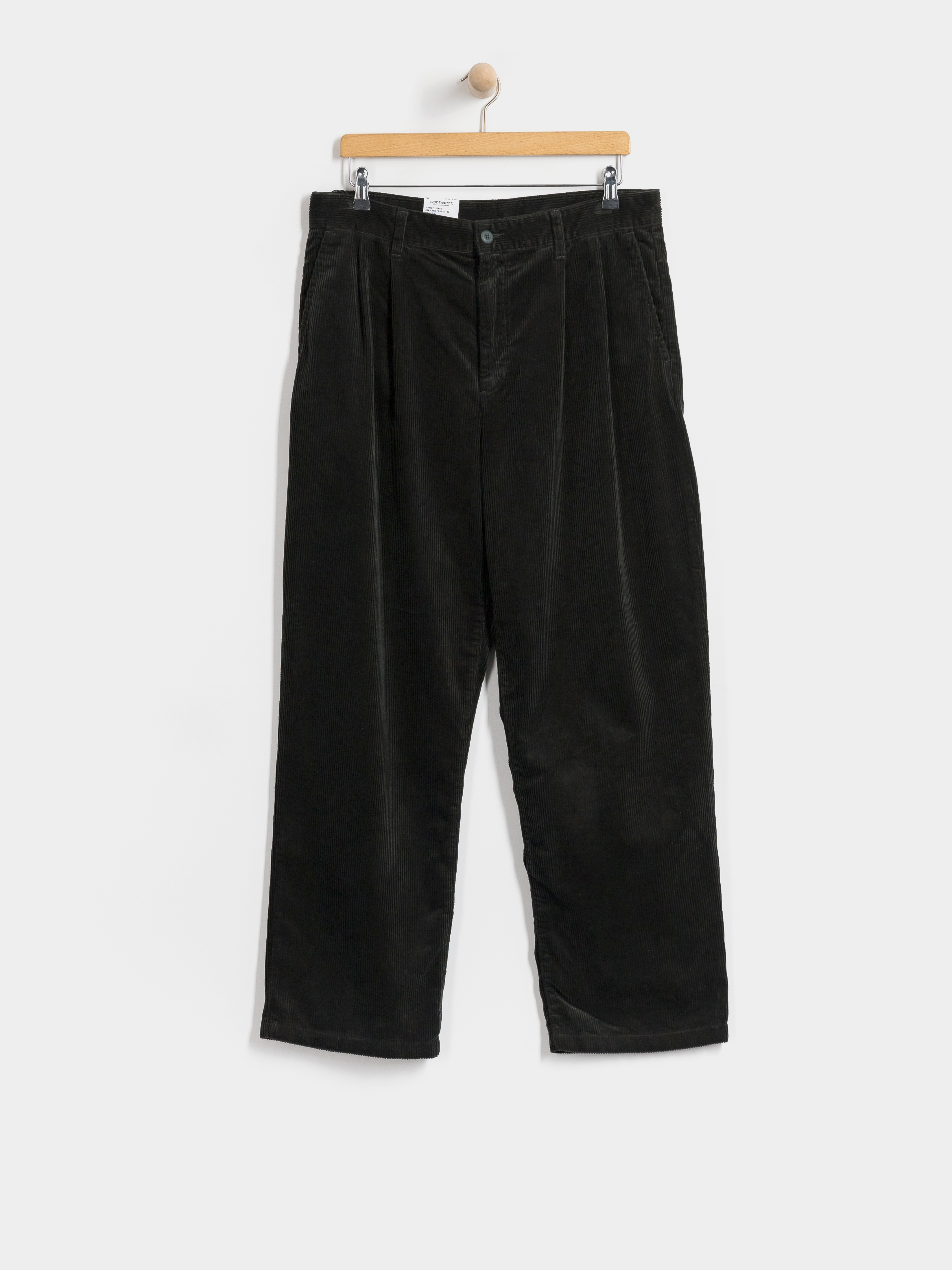 Pantaloni Carhartt WIP Evan (raven/rinsed)