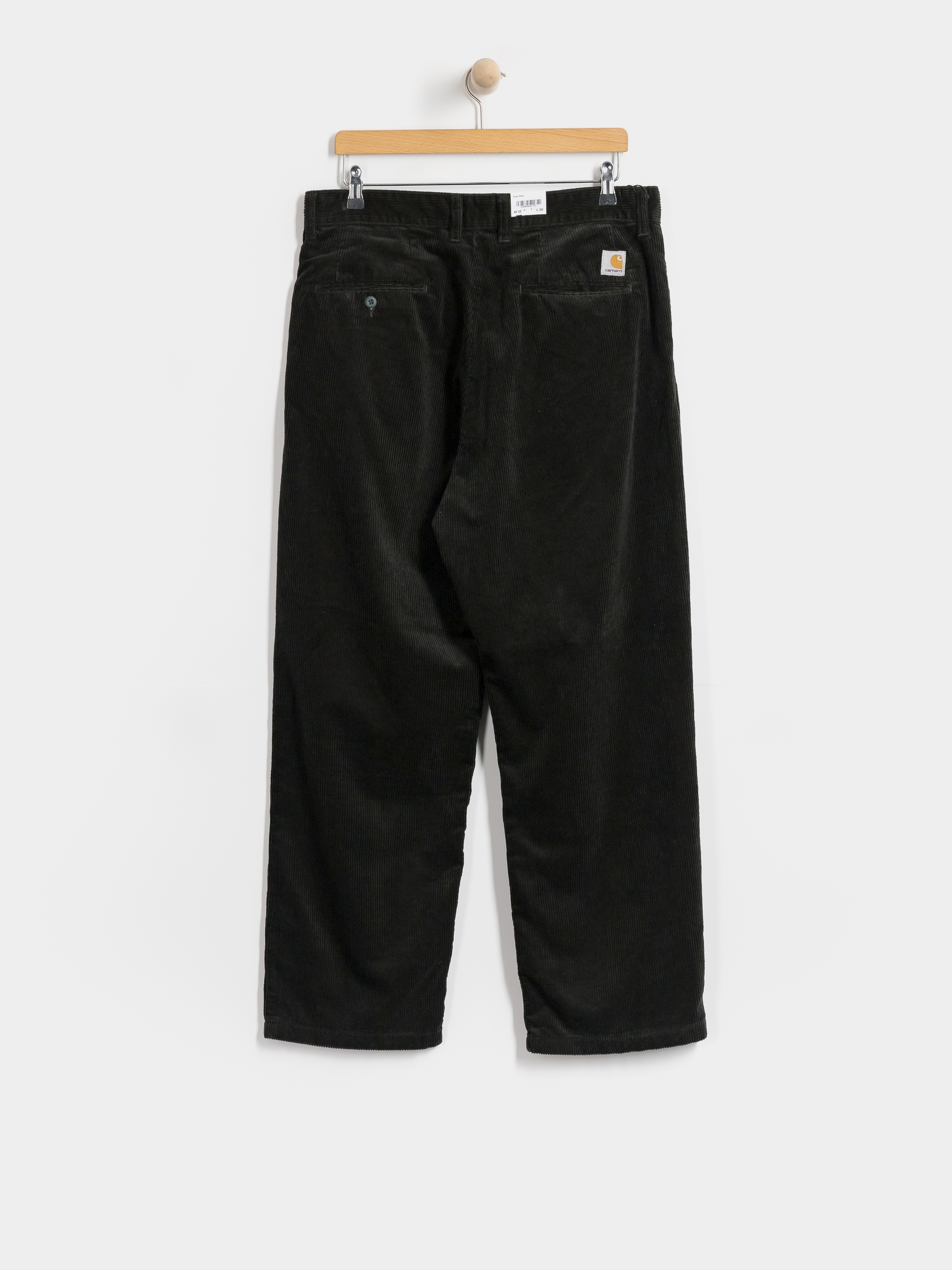 Pantaloni Carhartt WIP Evan (raven/rinsed)