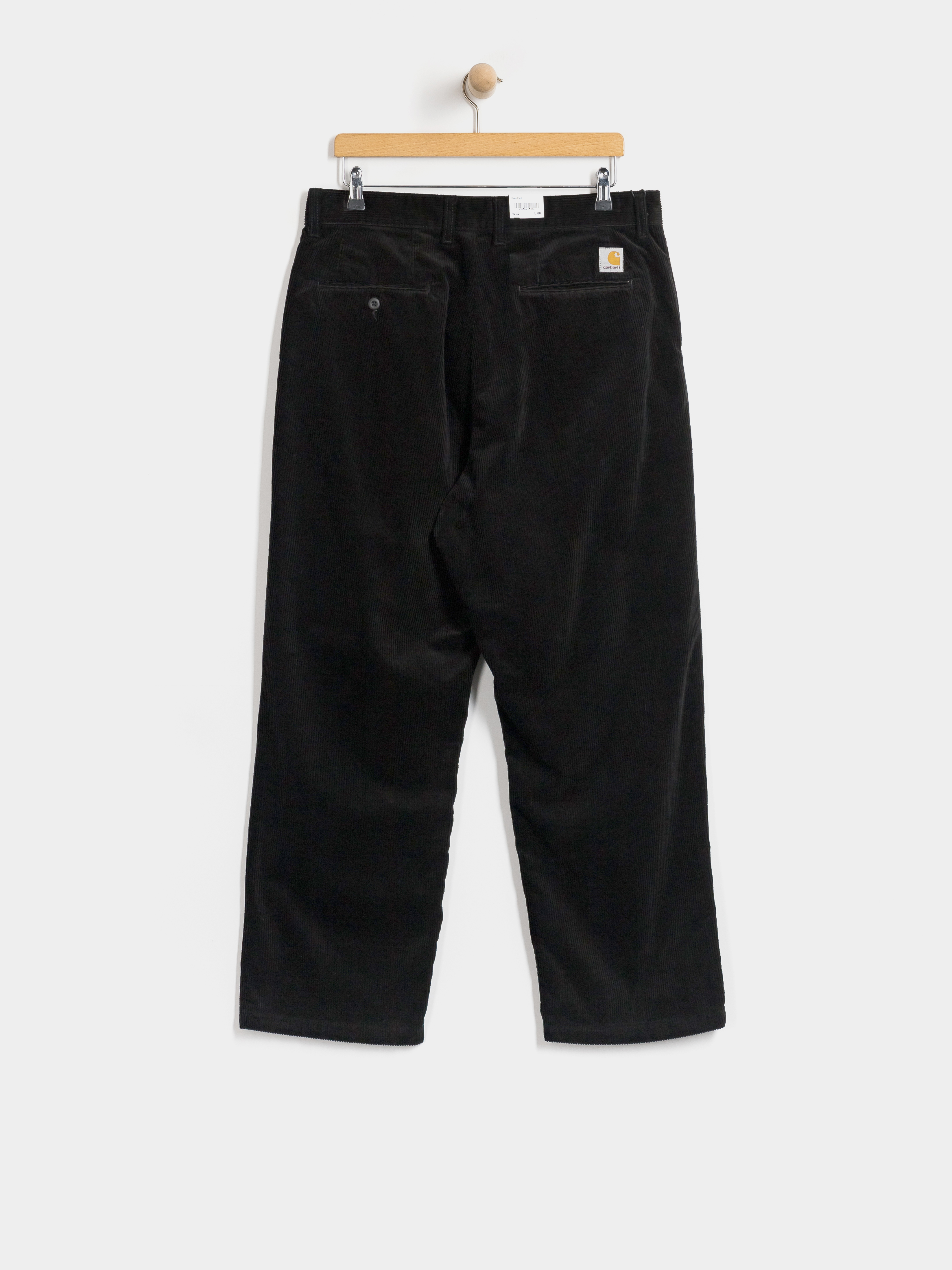 Pantaloni Carhartt WIP Evan (black/rinsed)