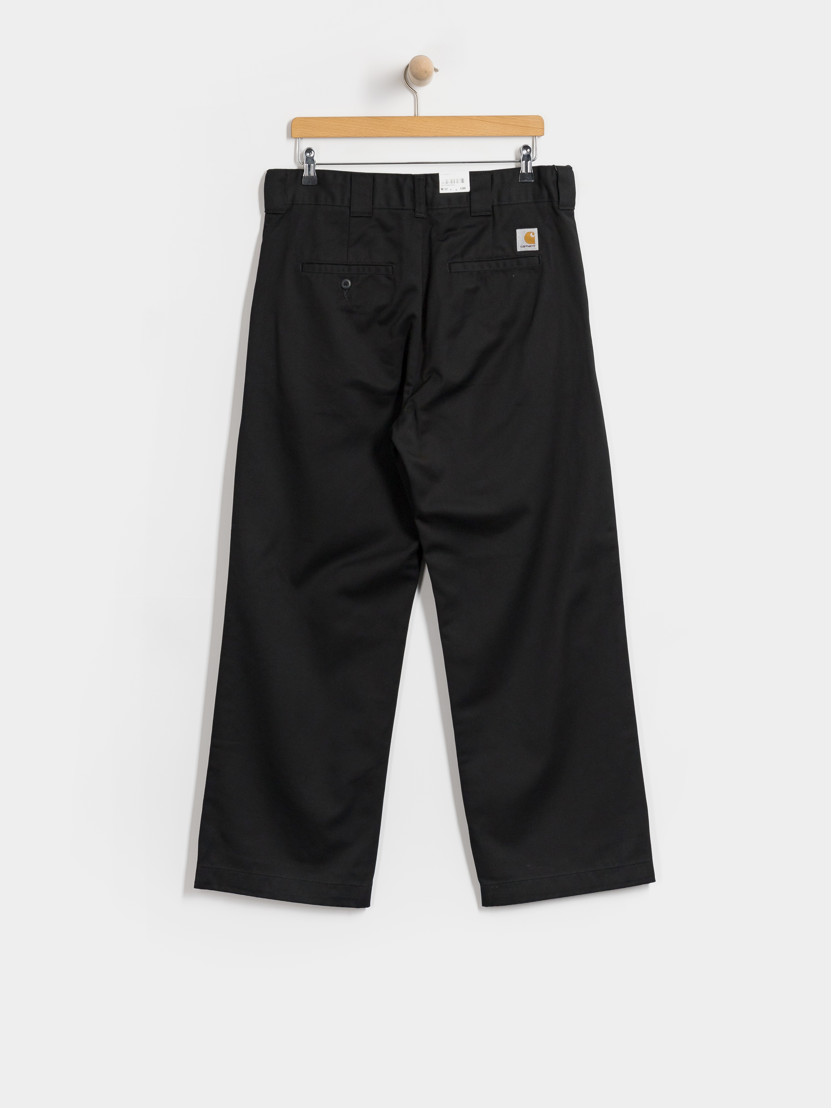 Pantaloni Carhartt WIP OG Master (black/rinsed)