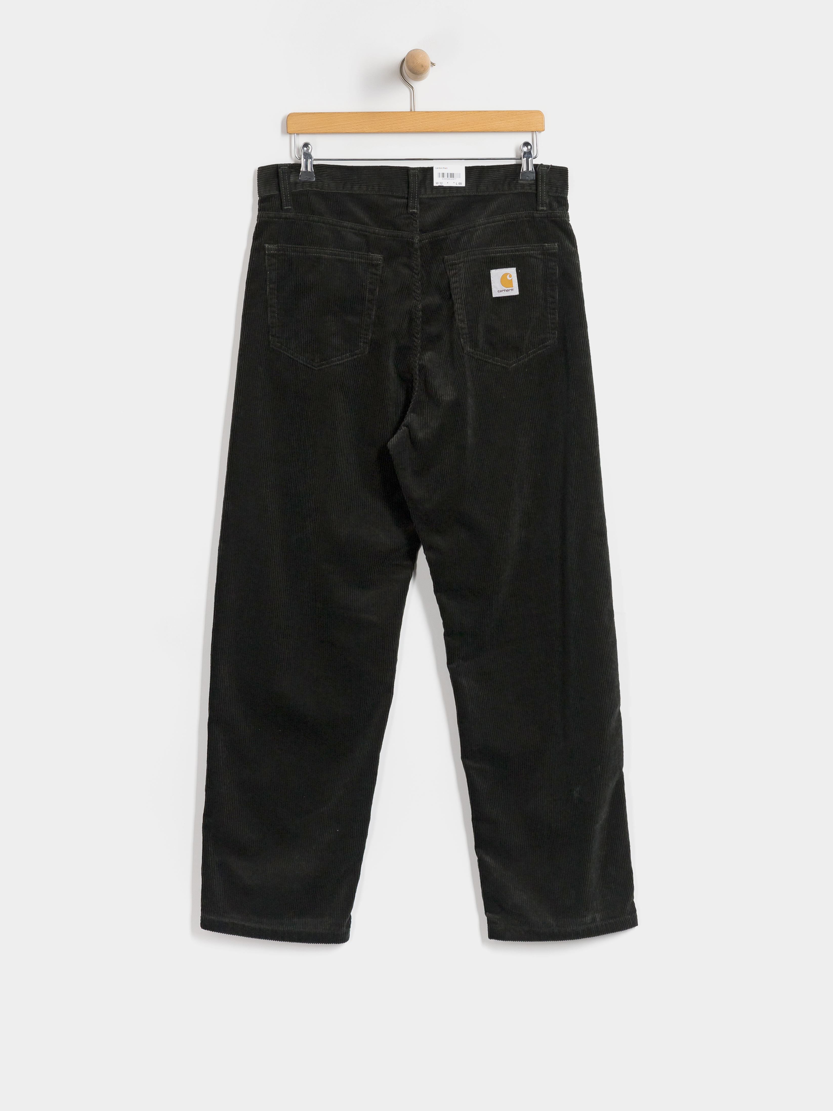 Pantaloni Carhartt WIP Landon (raven/rinsed)
