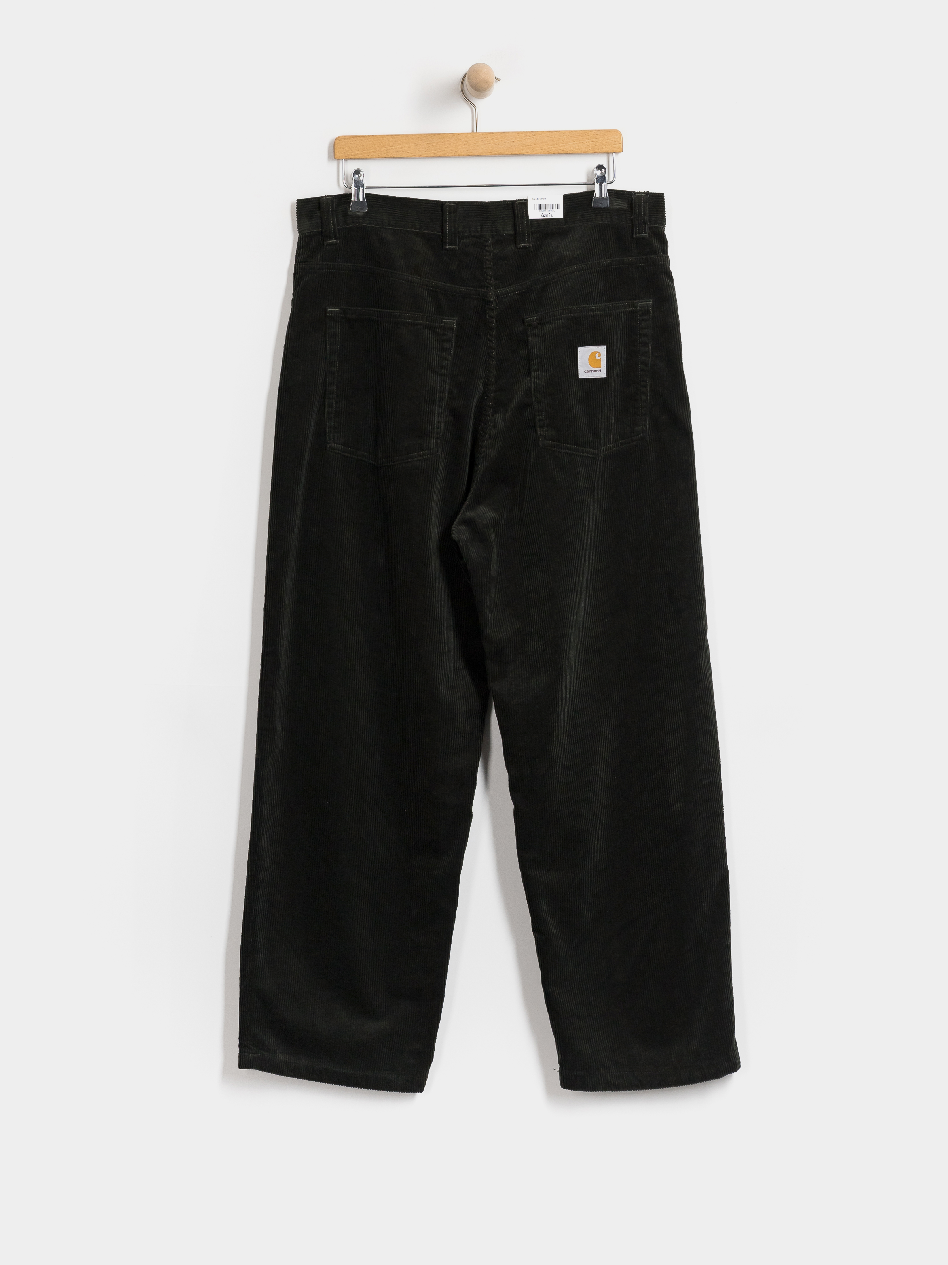 Pantaloni Carhartt WIP Brandon (raven/rinsed)