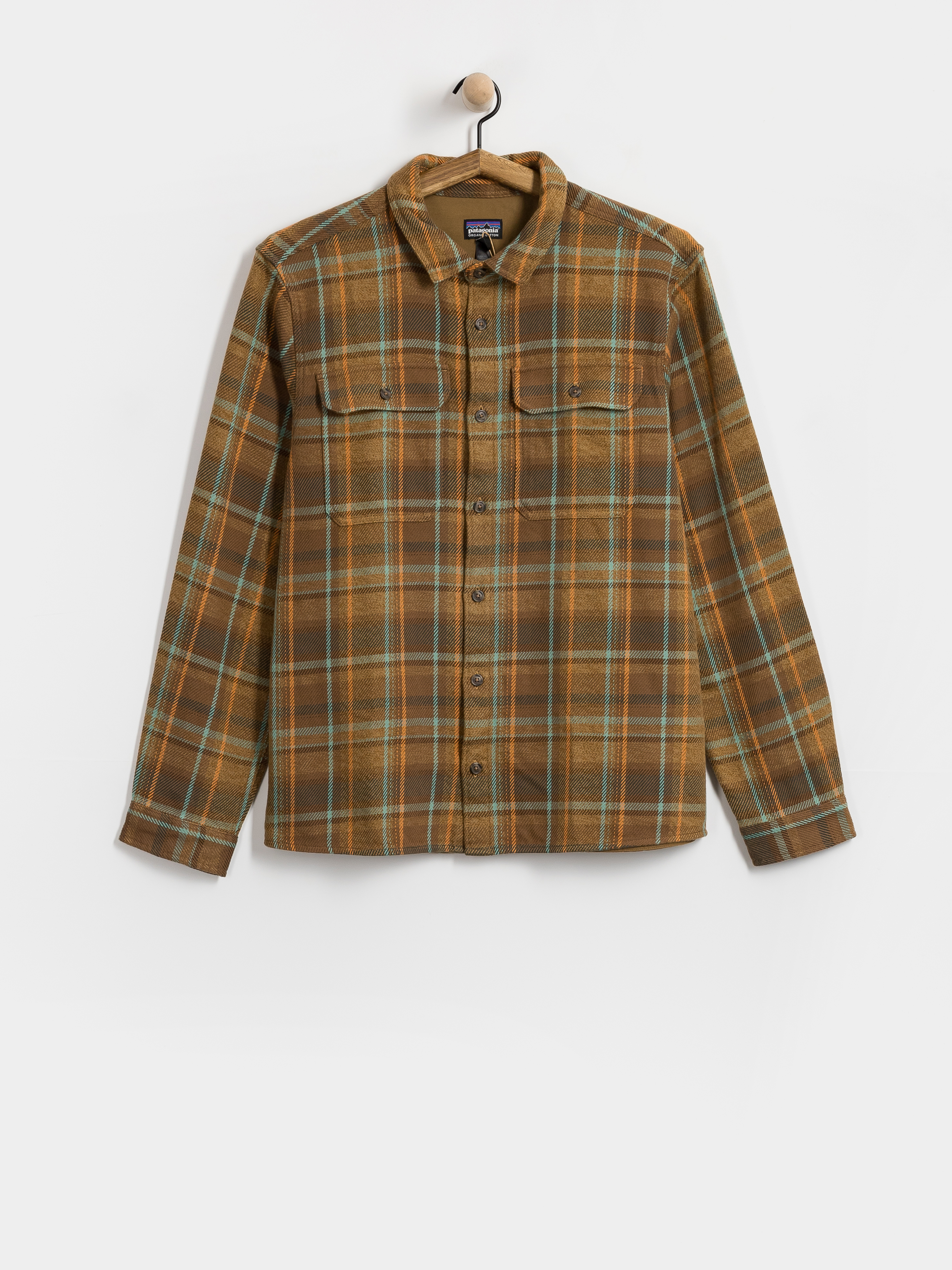 Cămașă Patagonia Fjord Loft (avalanche berm brown)