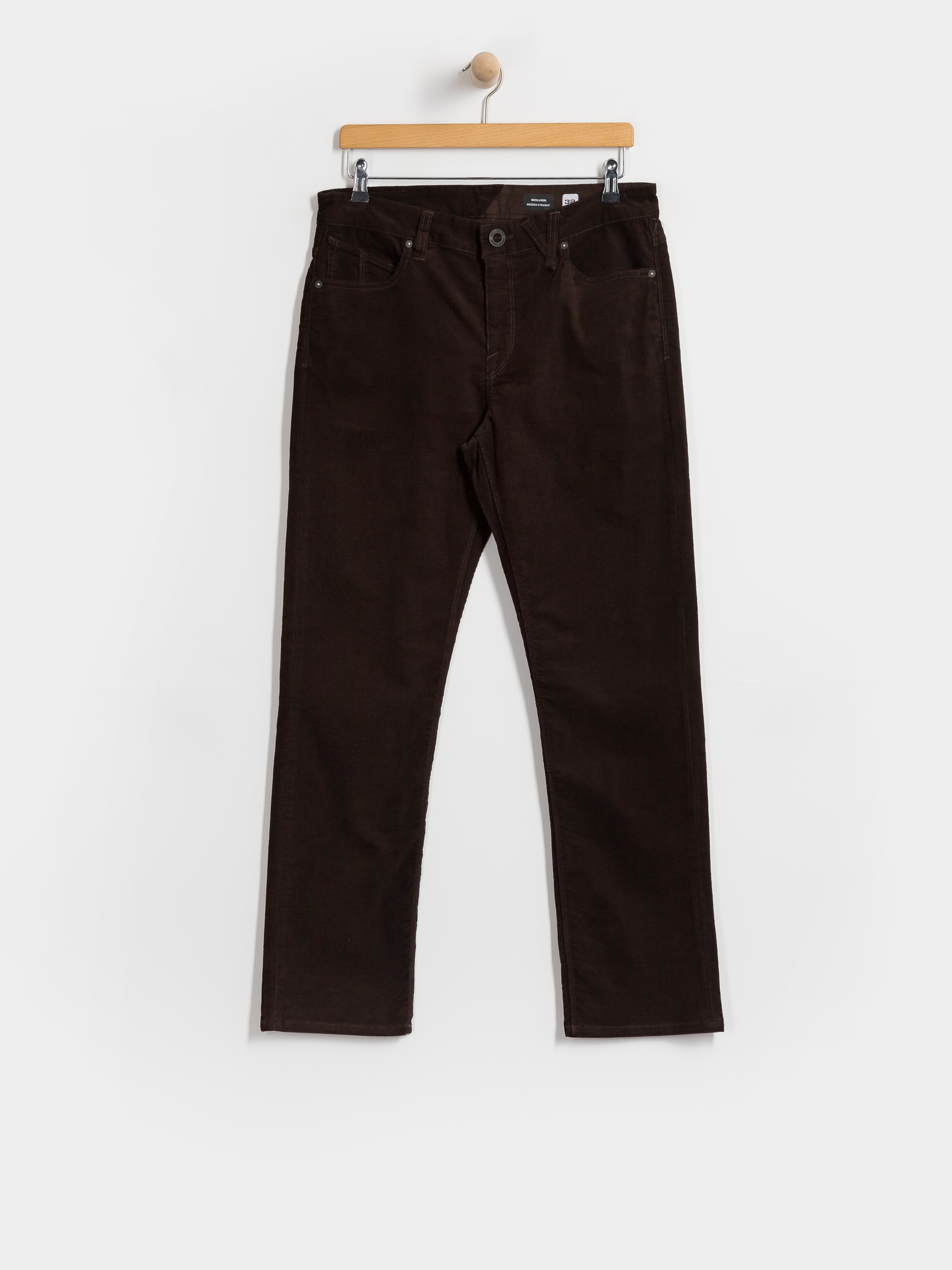 Pantaloni Volcom Solver 5 Pocket Cord (cacao)