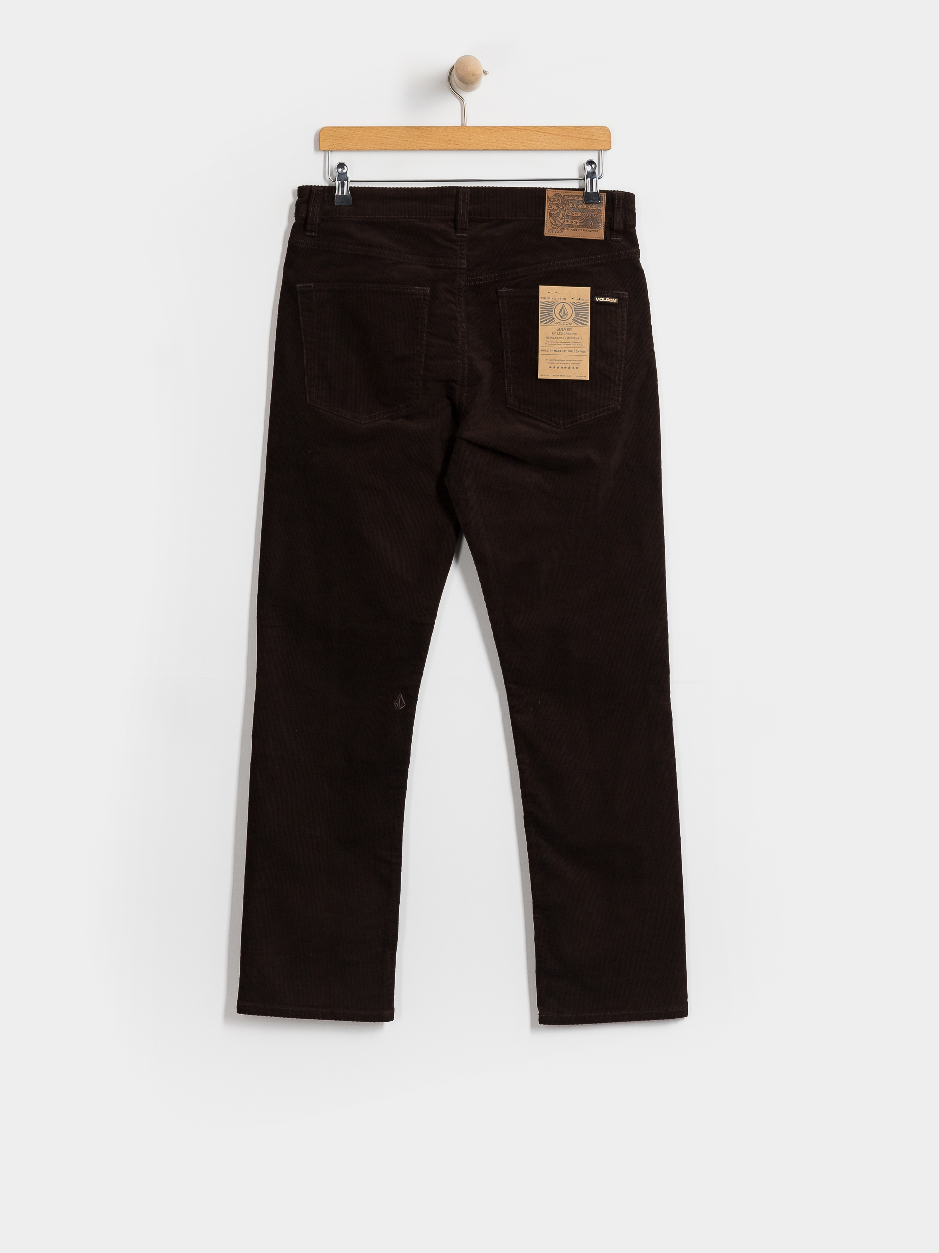 Pantaloni Volcom Solver 5 Pocket Cord (cacao)