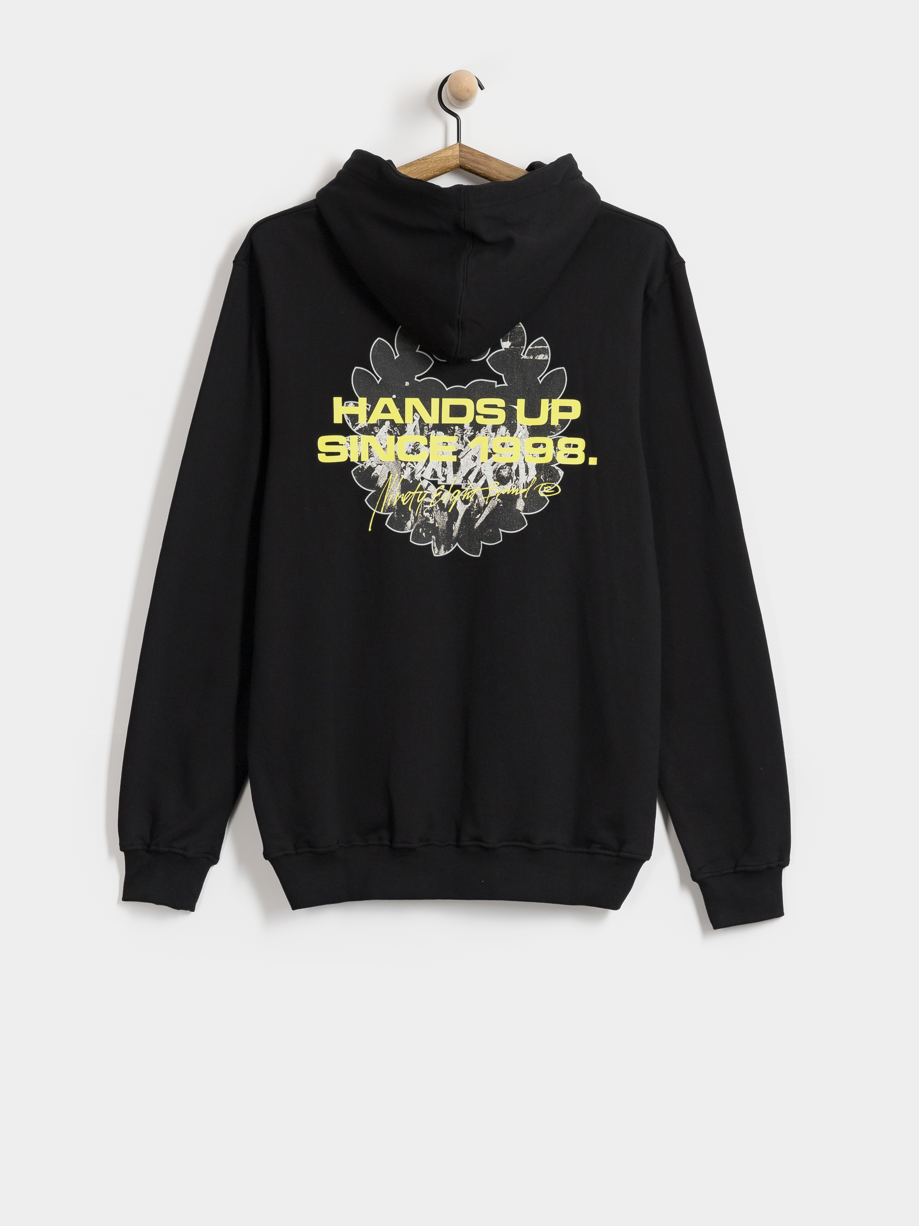 Hanorac cu glugă MassDnm Hands Up HD (black)
