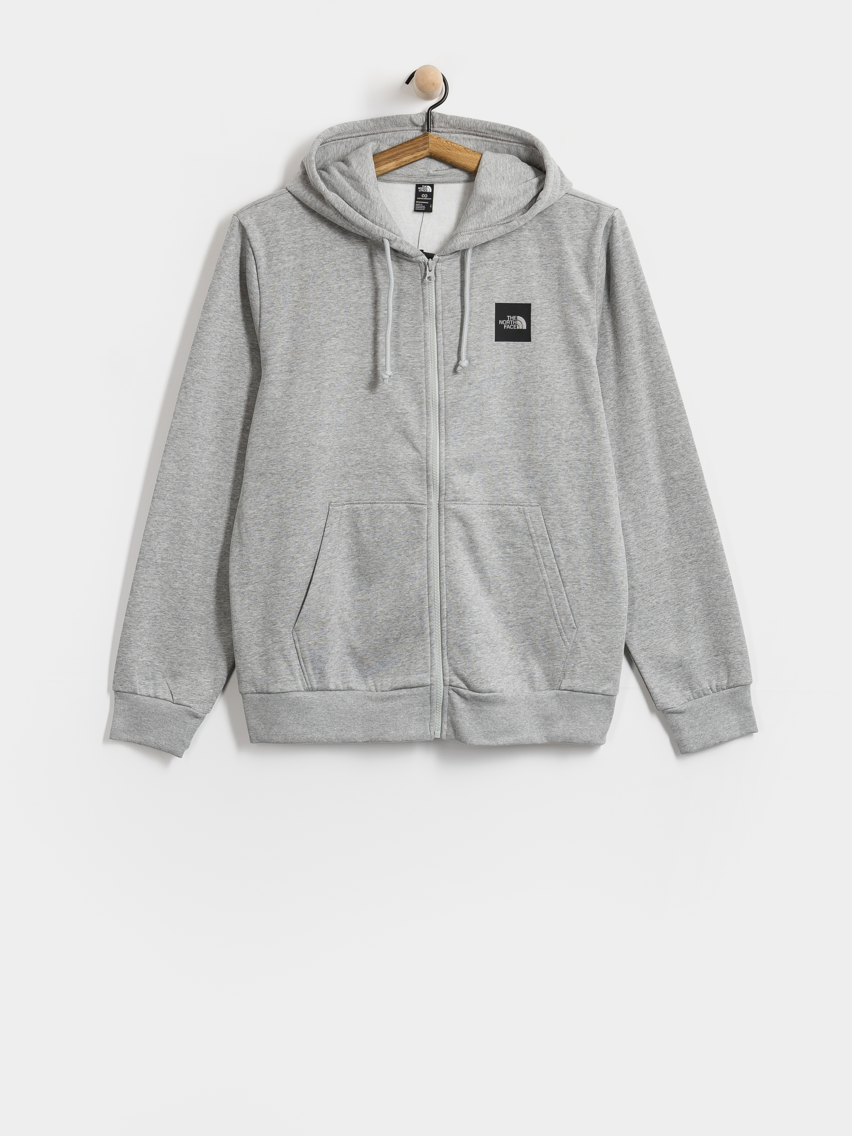 Hanorac cu glugă The North Face Evo Box ZHD (tnf pale grey heather)
