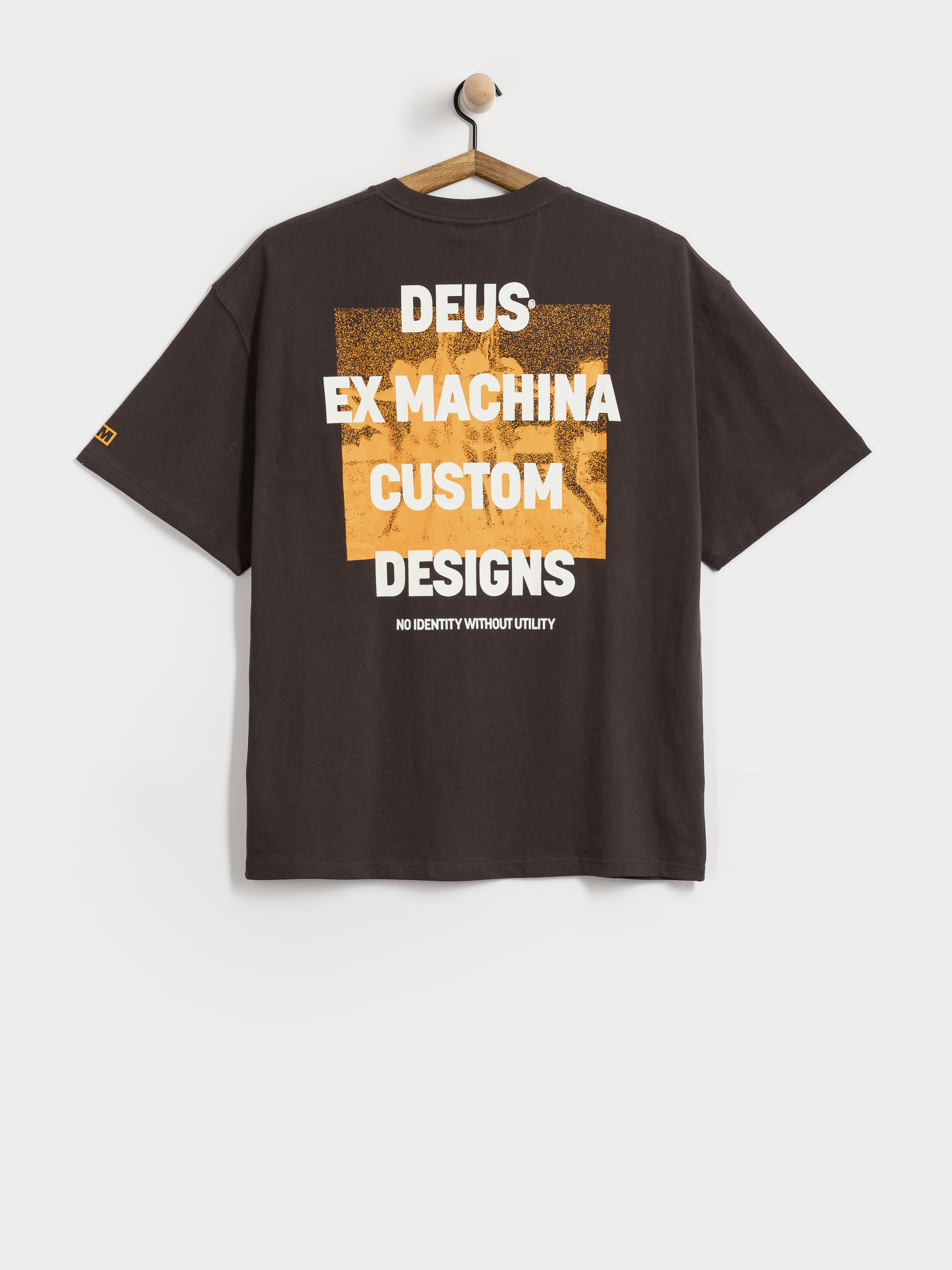 Tricou Deus Ex Machina Utility Os (anthracite grey)