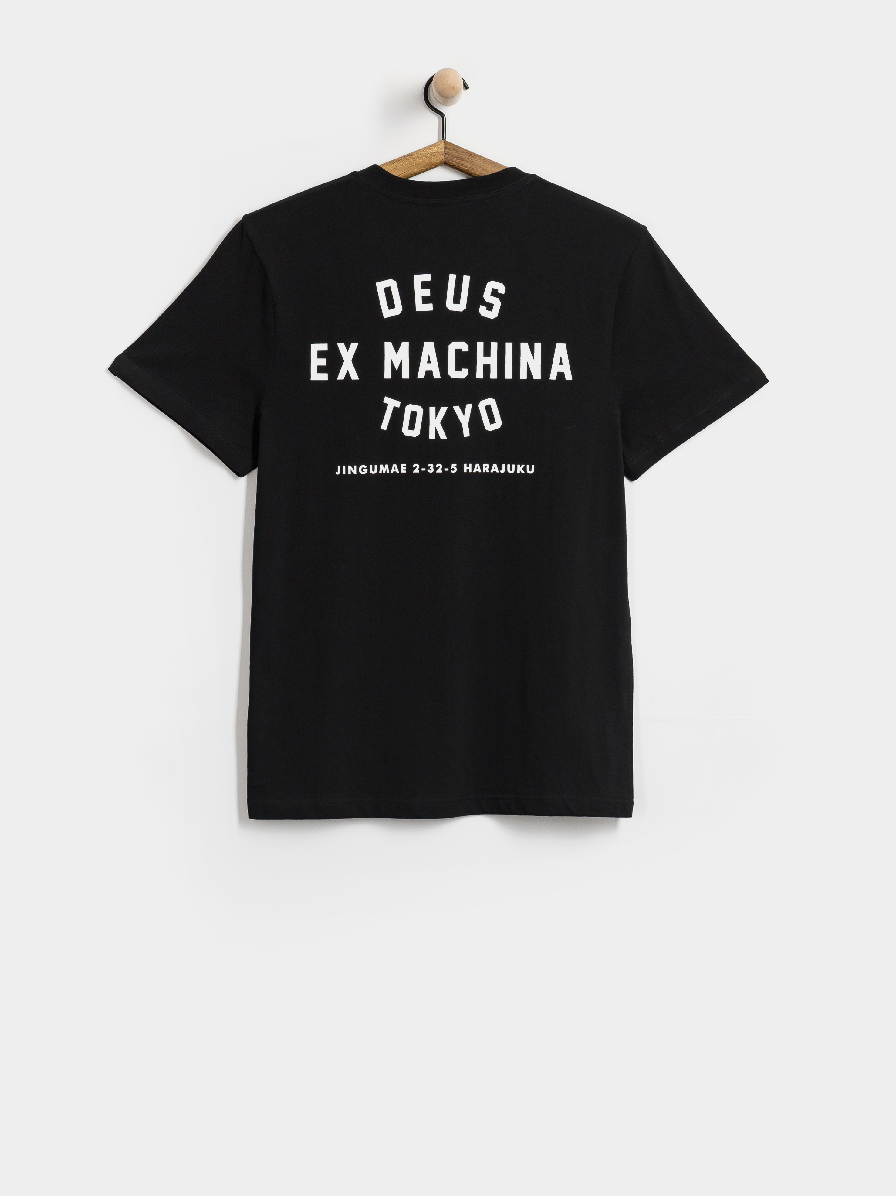 Tricou Deus Ex Machina Harajuku Helmet (black)