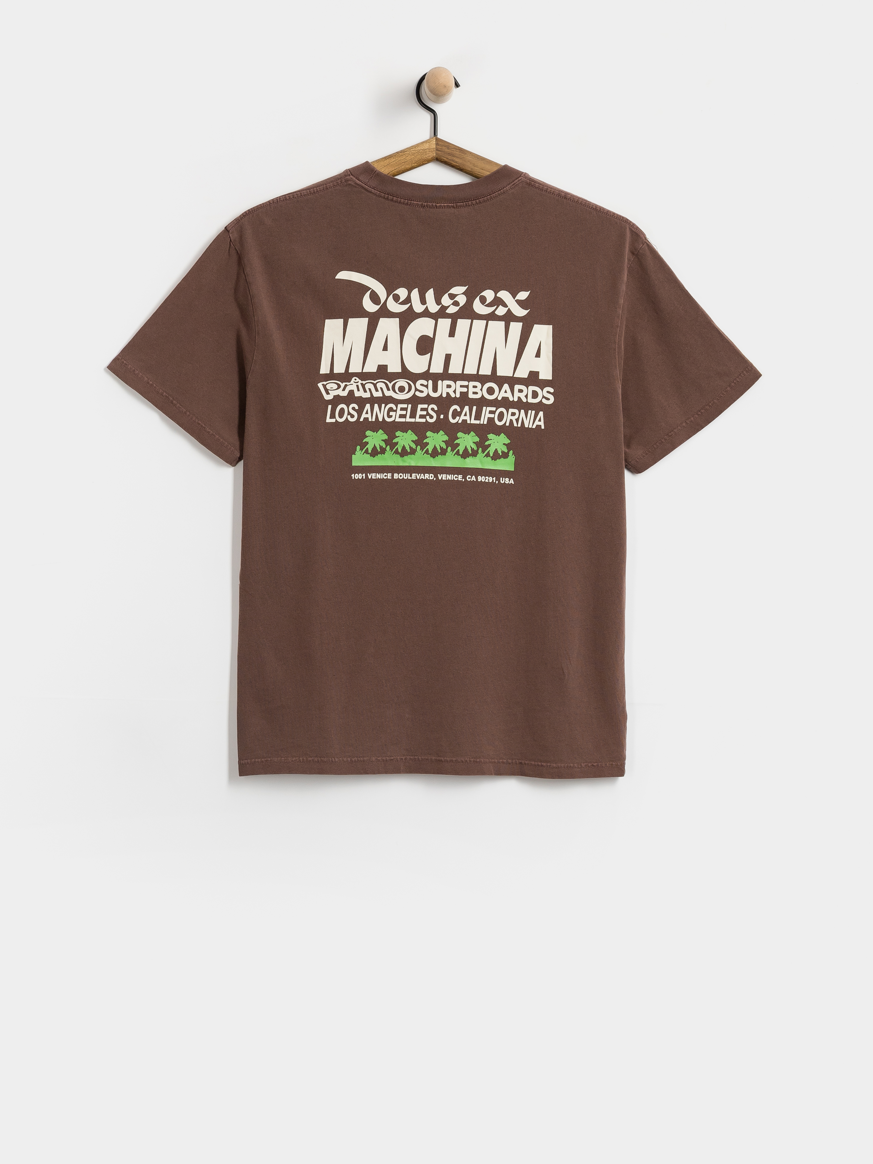 Tricou Deus Ex Machina Primo (brown)