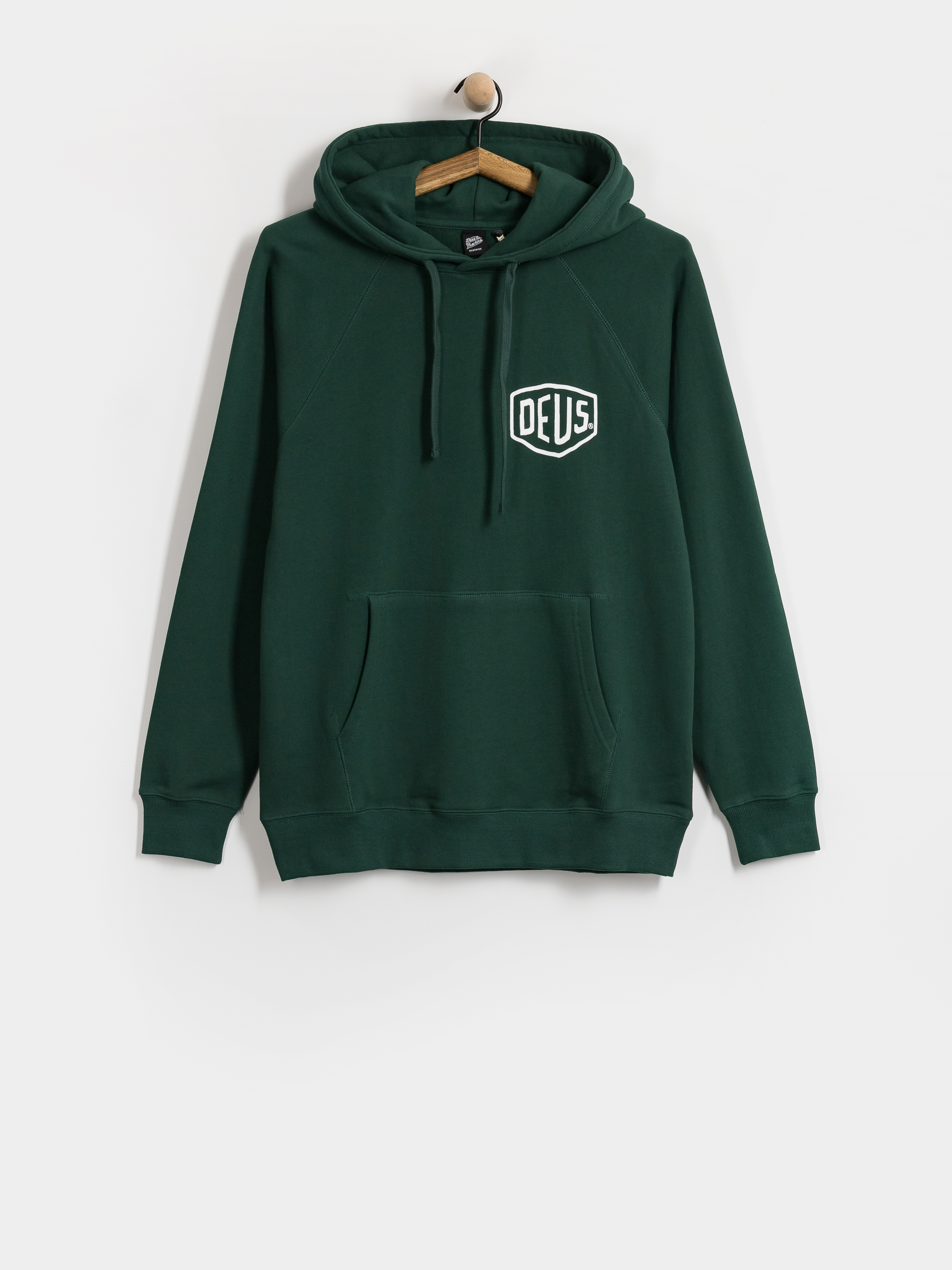 Hanorac cu glugă Deus Ex Machina Venice Address HD (racing green)