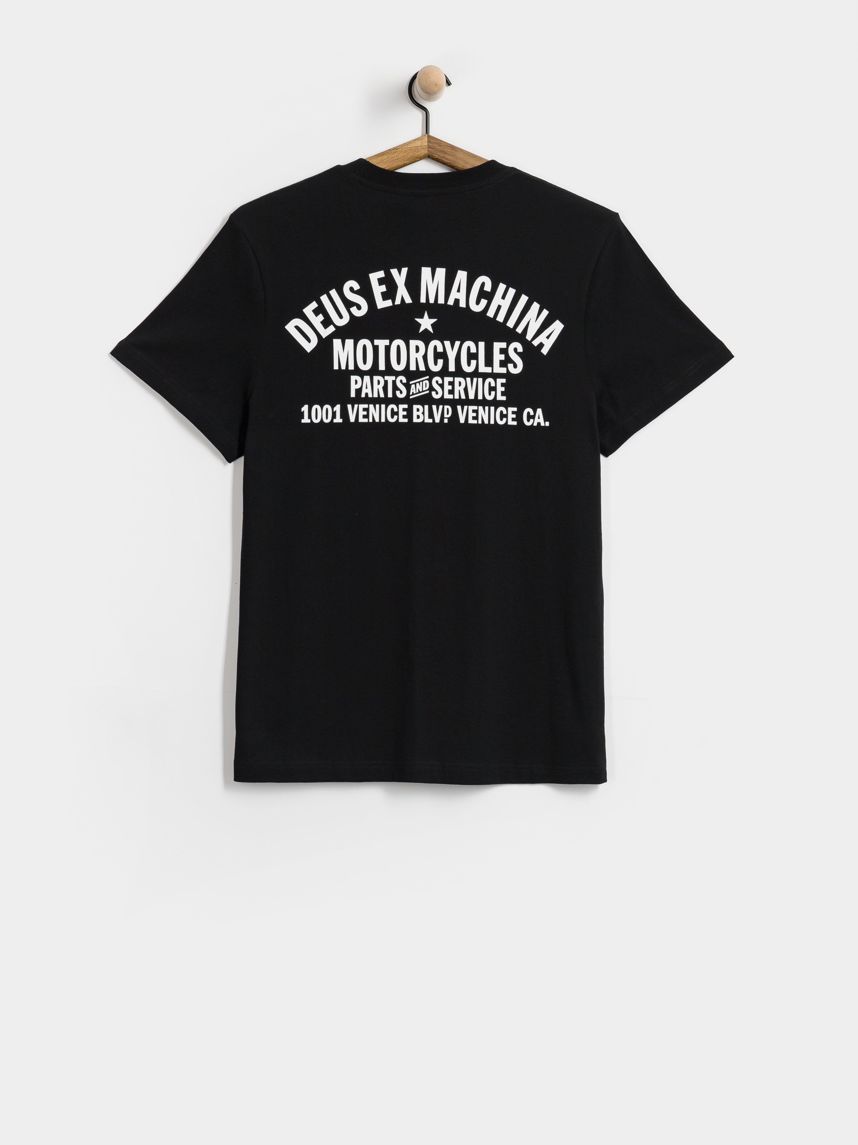 Tricou Deus Ex Machina Venice Address (black)