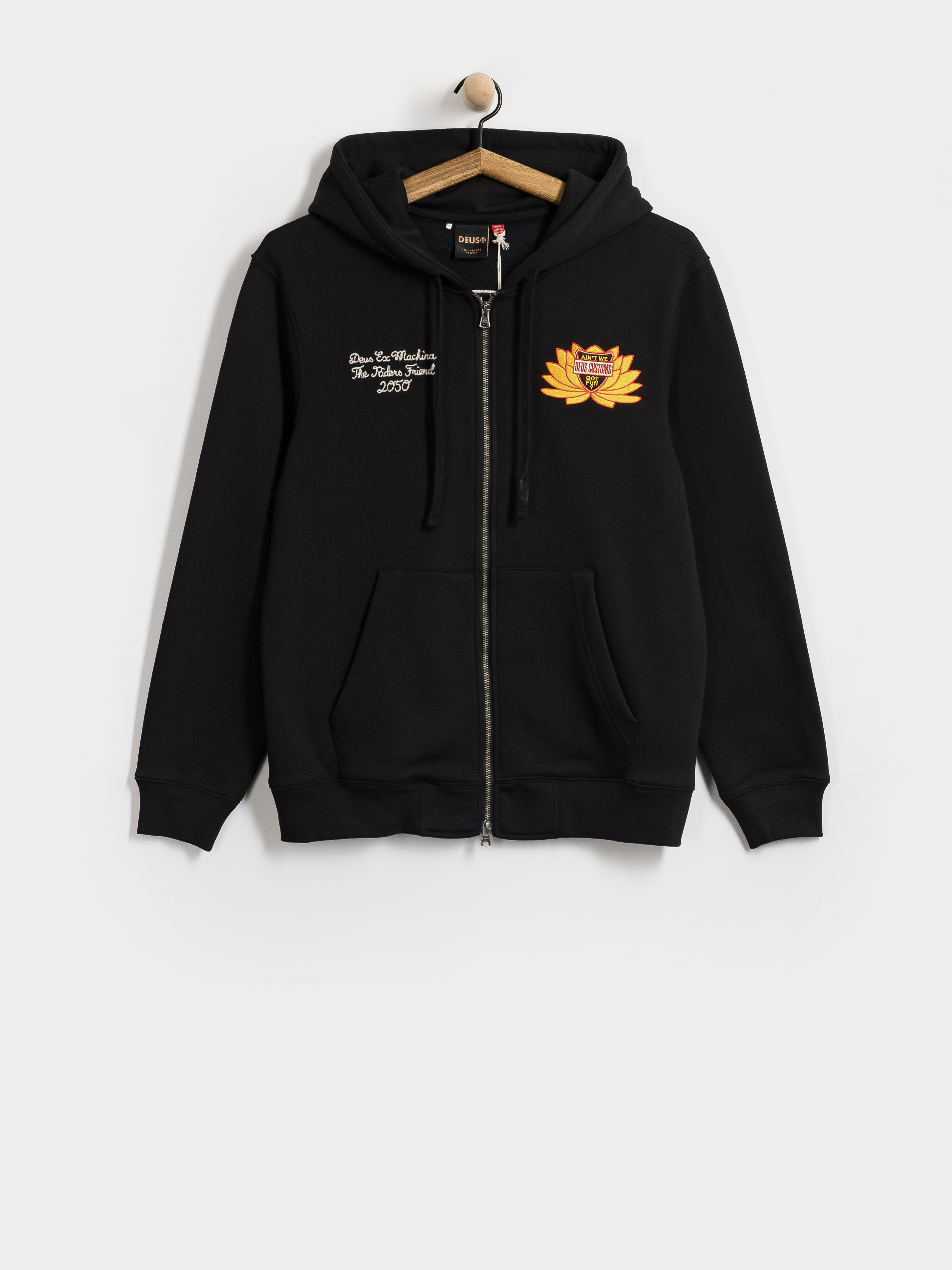 Hanorac cu glugă Deus Ex Machina Sacred Crest ZHD