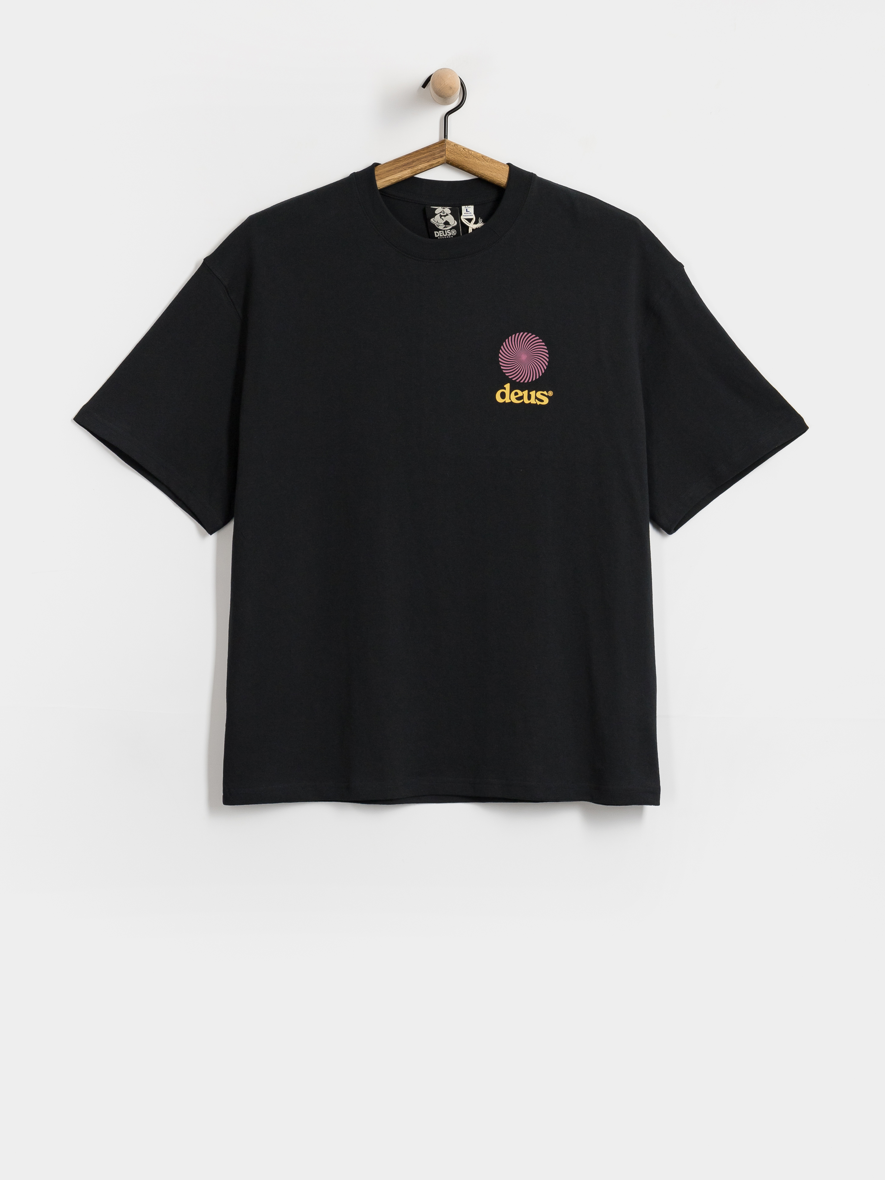 Tricou Deus Ex Machina Strata Os (black)