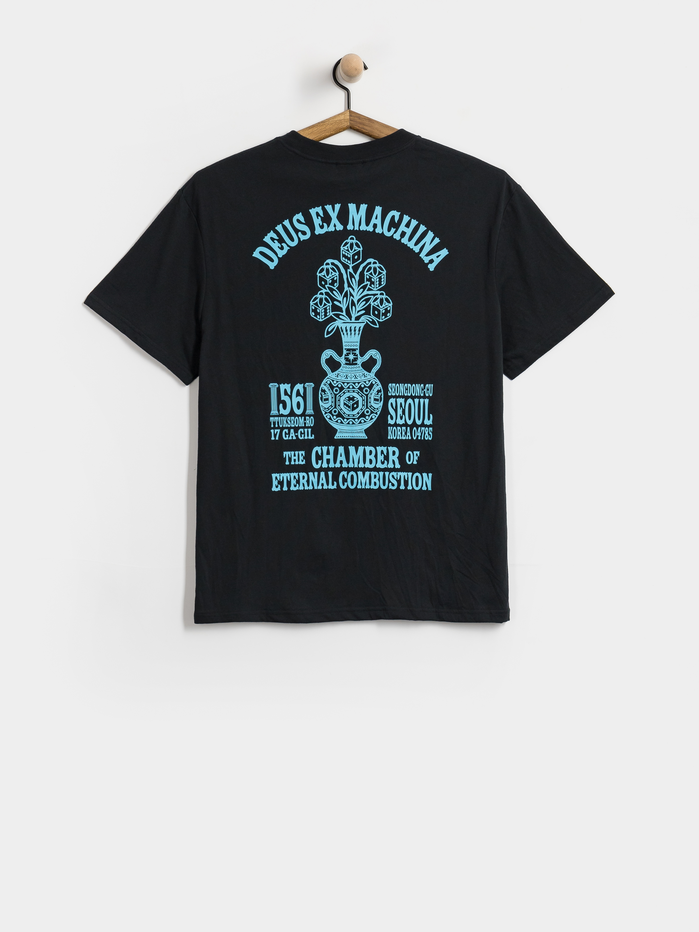 Tricou Deus Ex Machina Seoul Ceramic (black)