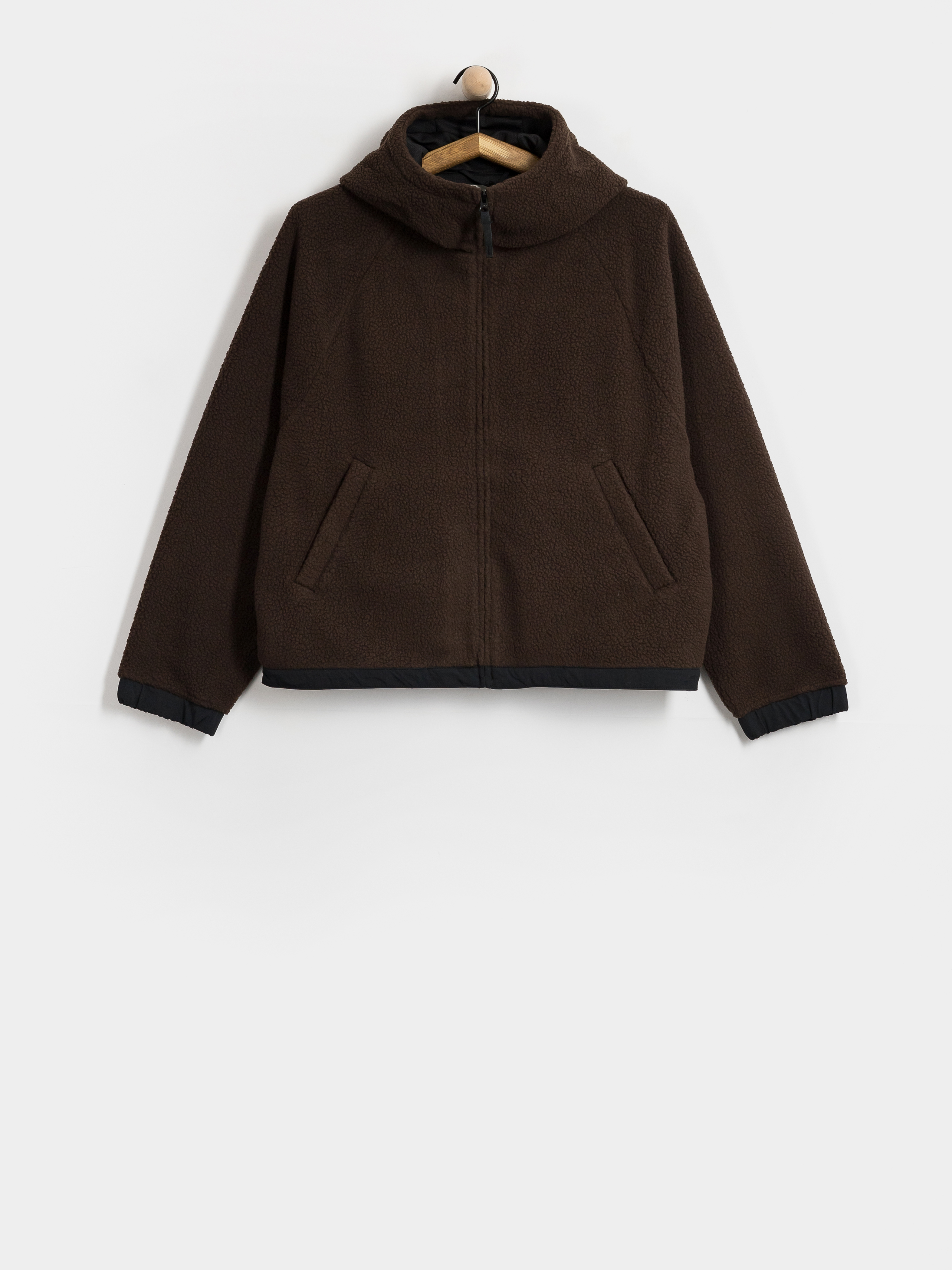 Hanorac din fleece Carhartt WIP Hooded Limn C Wmn (tobacco/brown)