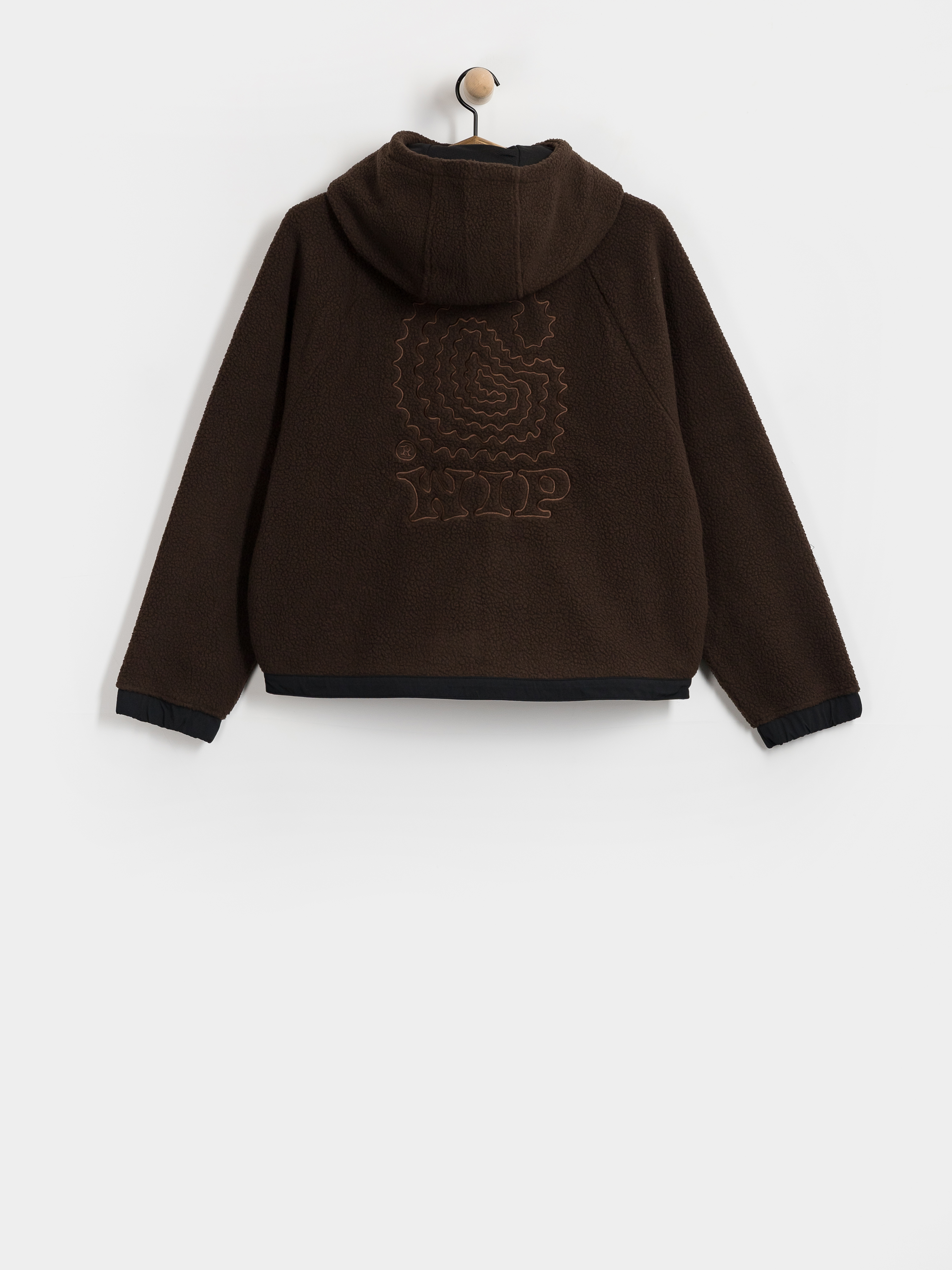 Pentru femei Hanorac din fleece Carhartt WIP Hooded Limn C (tobacco/brown)