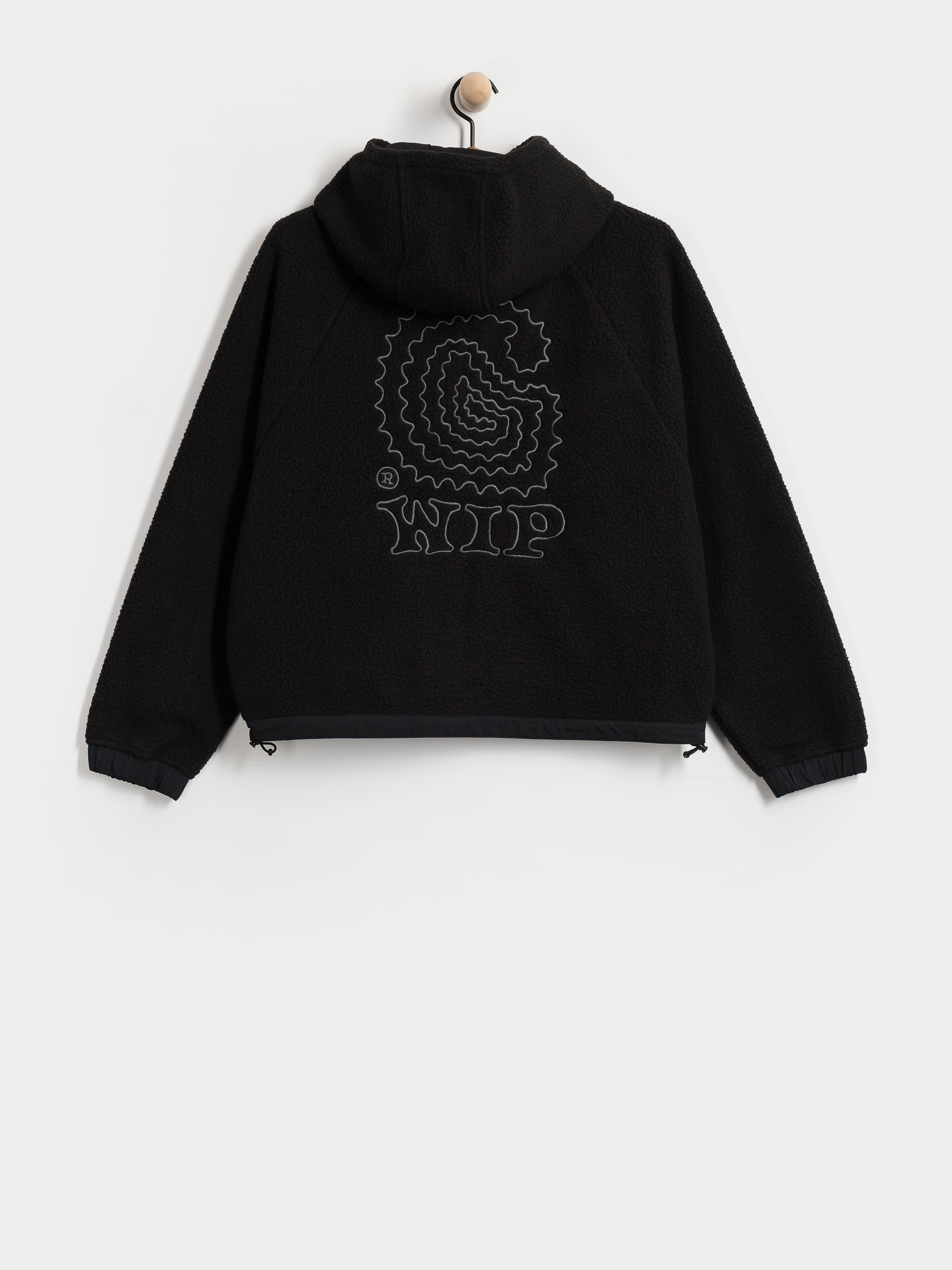 Pentru femei Hanorac din fleece Carhartt WIP Hooded Limn C (black/flint)