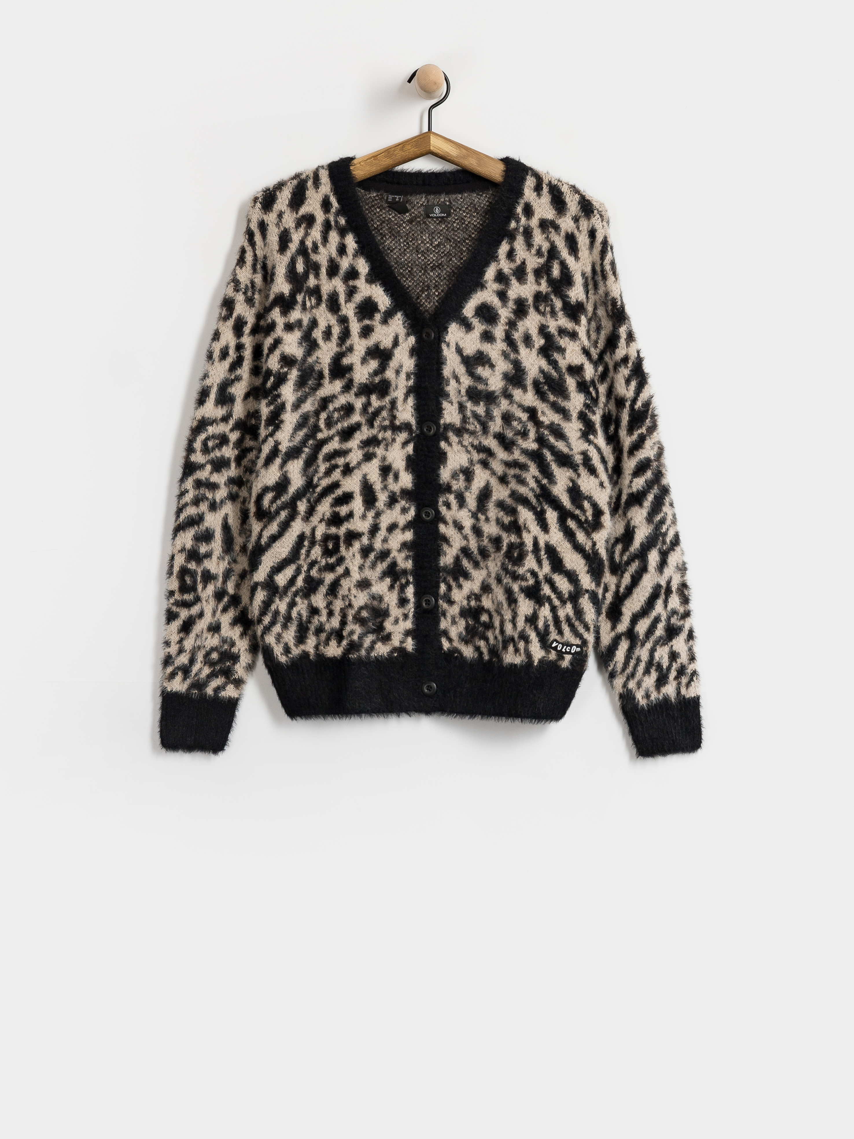Pulover Volcom Tigardi Cardigan Wmn (animal print)