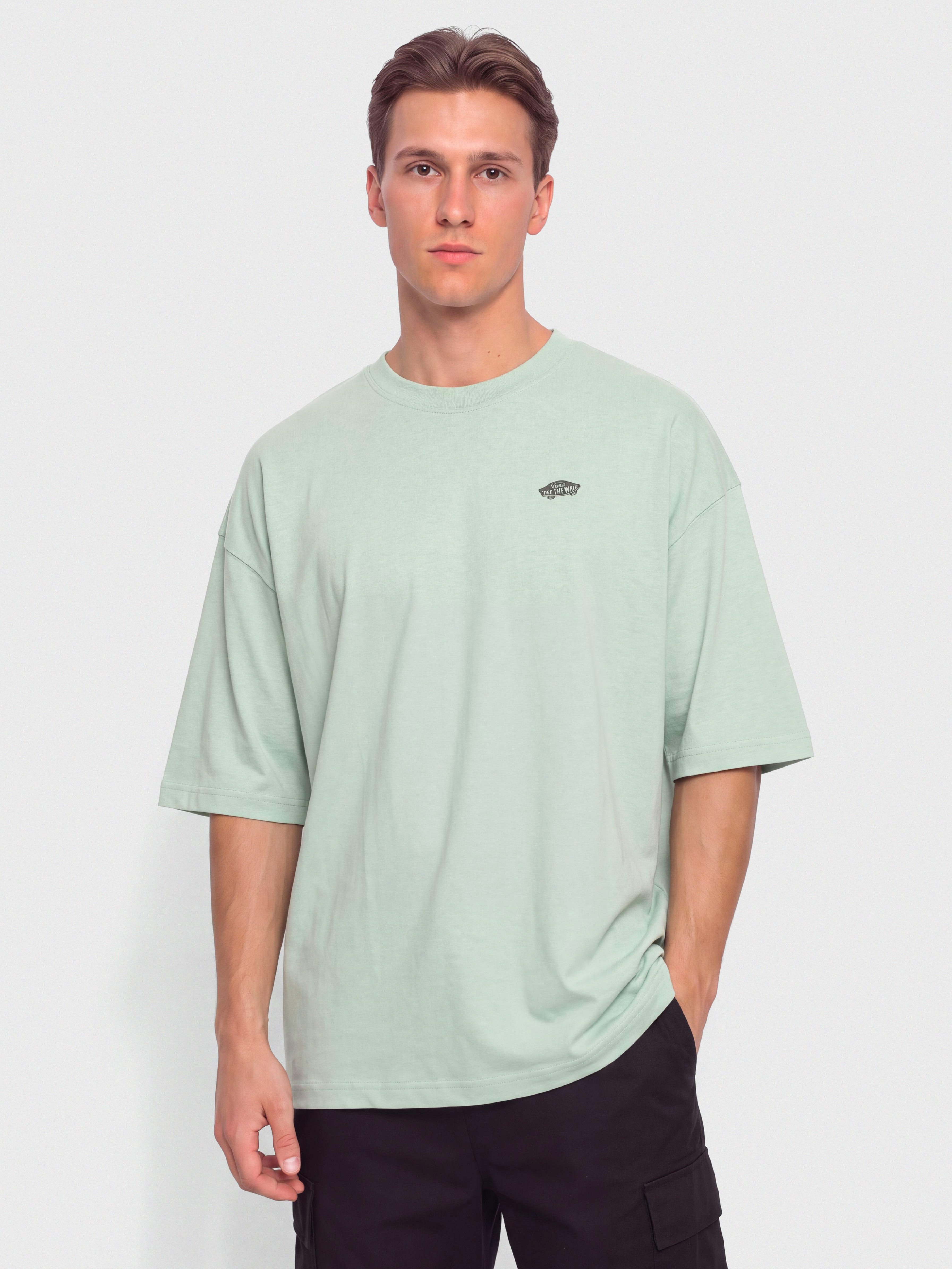 Tricou Vans Style 76 II Loose (gray olive)