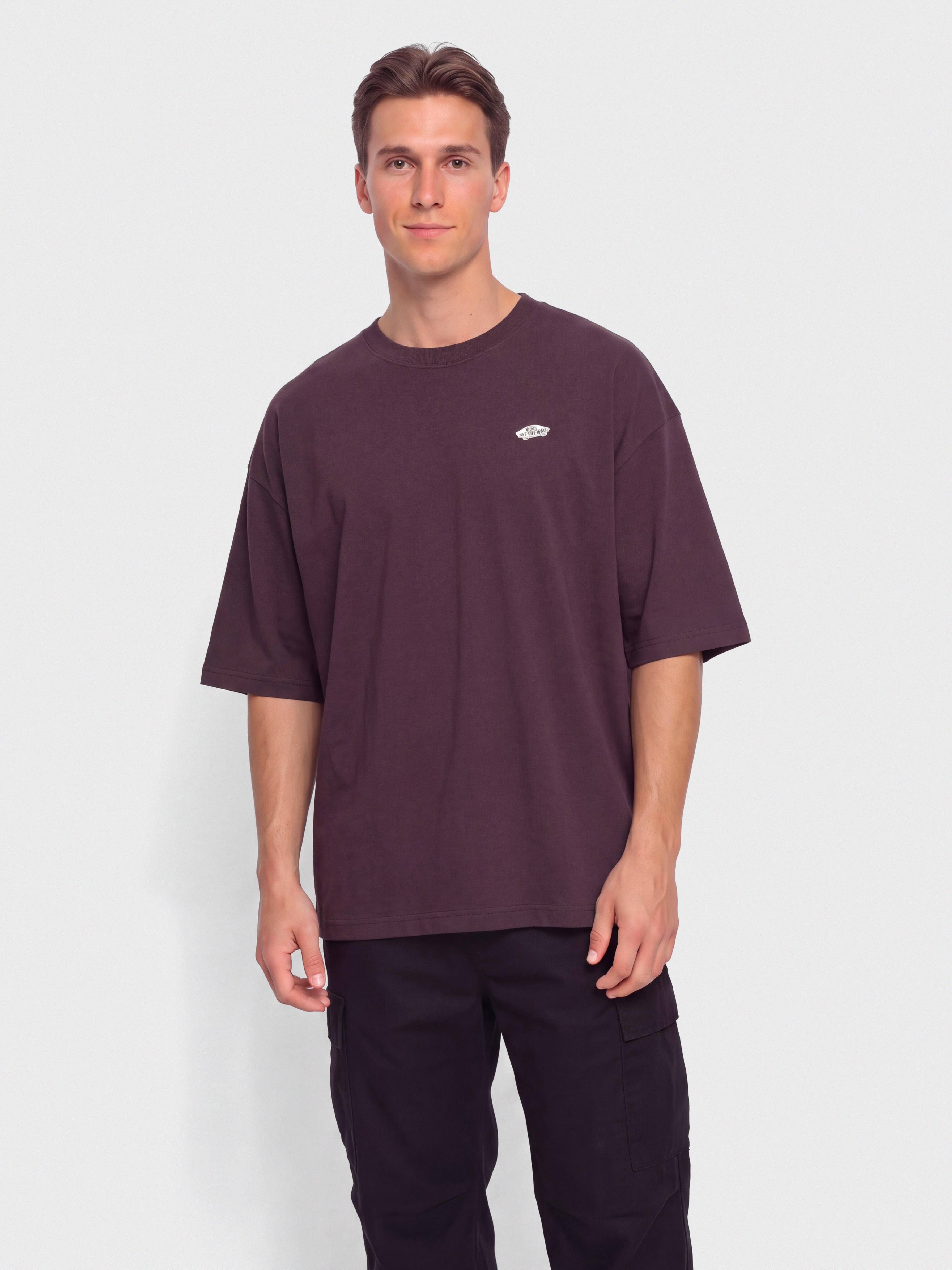 Tricou Vans Style 76 II Loose (dark port)