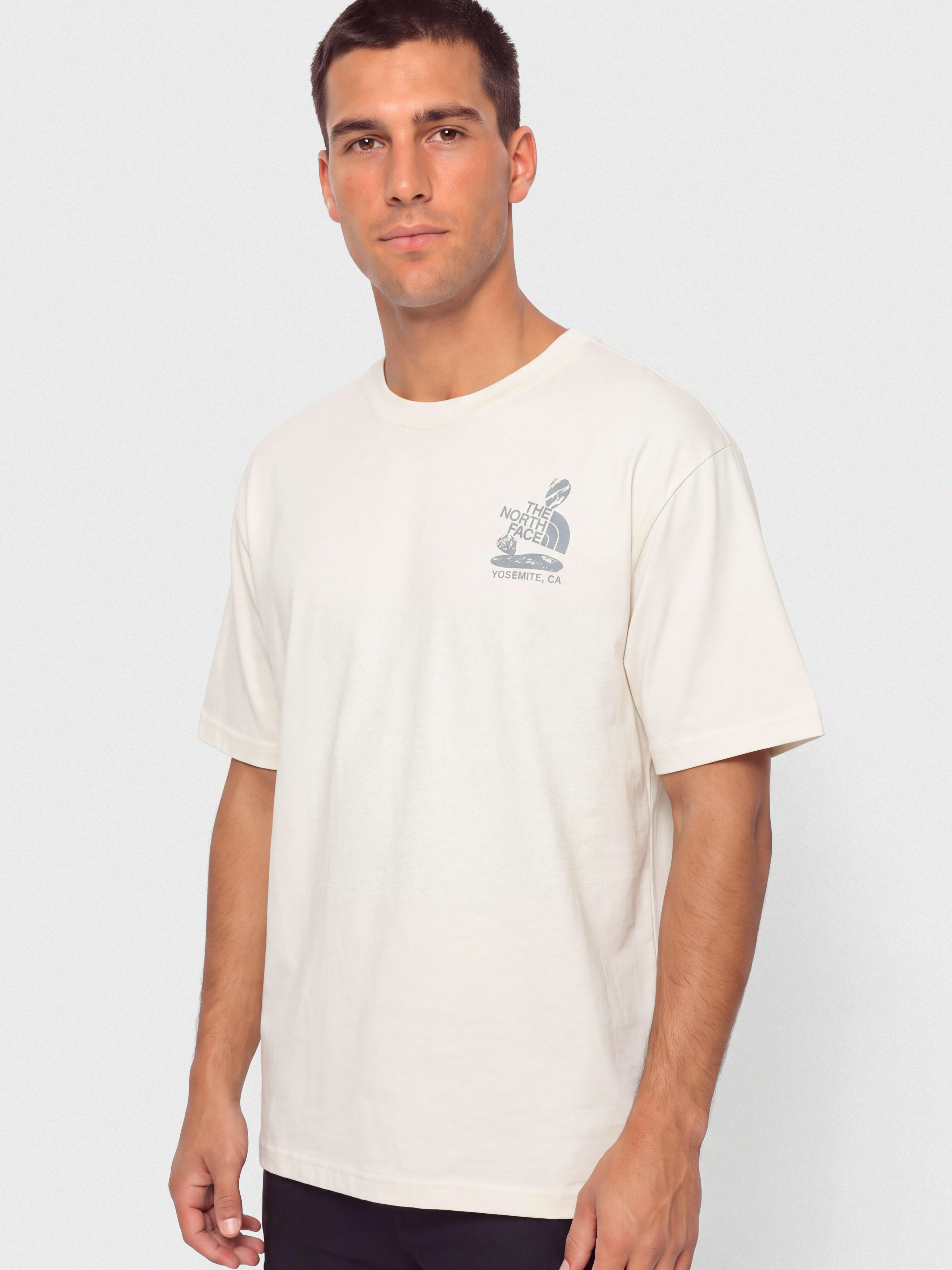 Tricou The North Face Stones Relaxed (white dune)