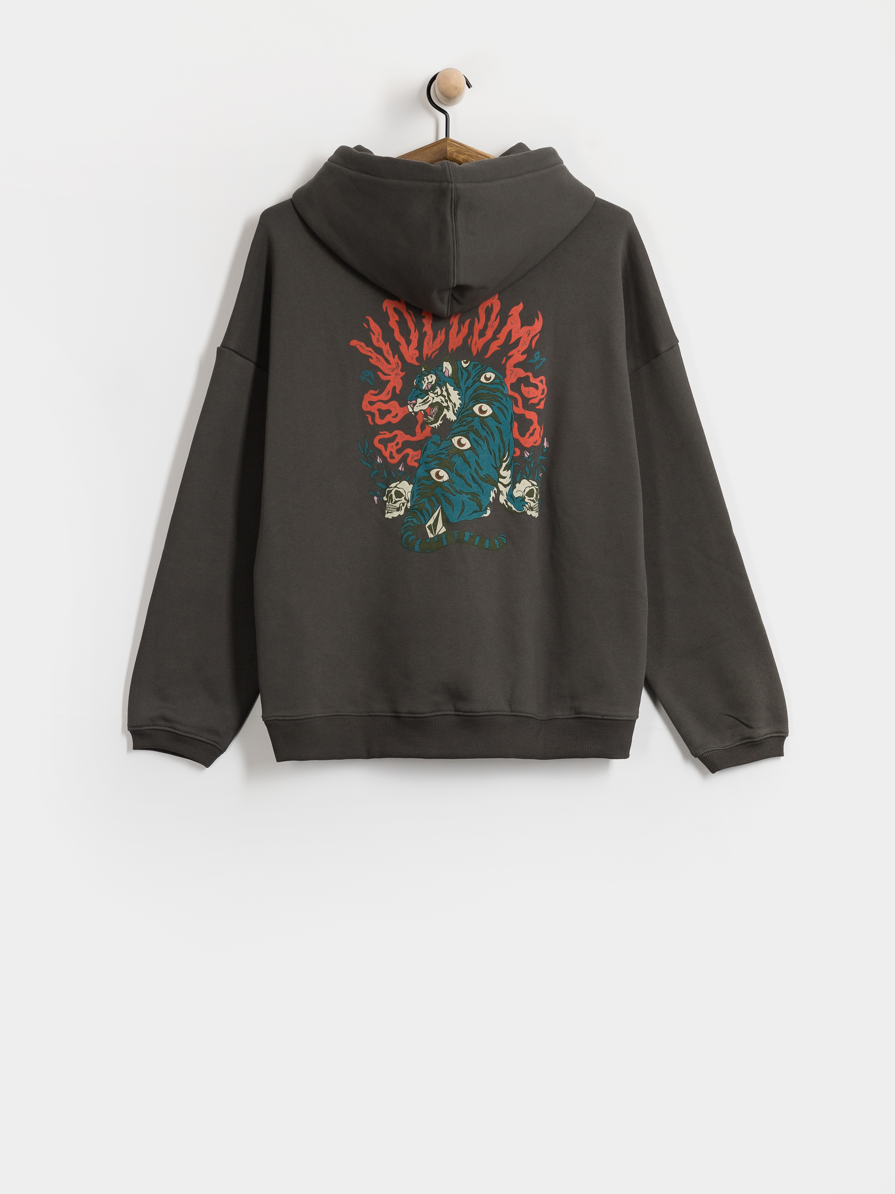 Hanorac cu glugă Volcom Radical Daze Up HD Wmn (black)
