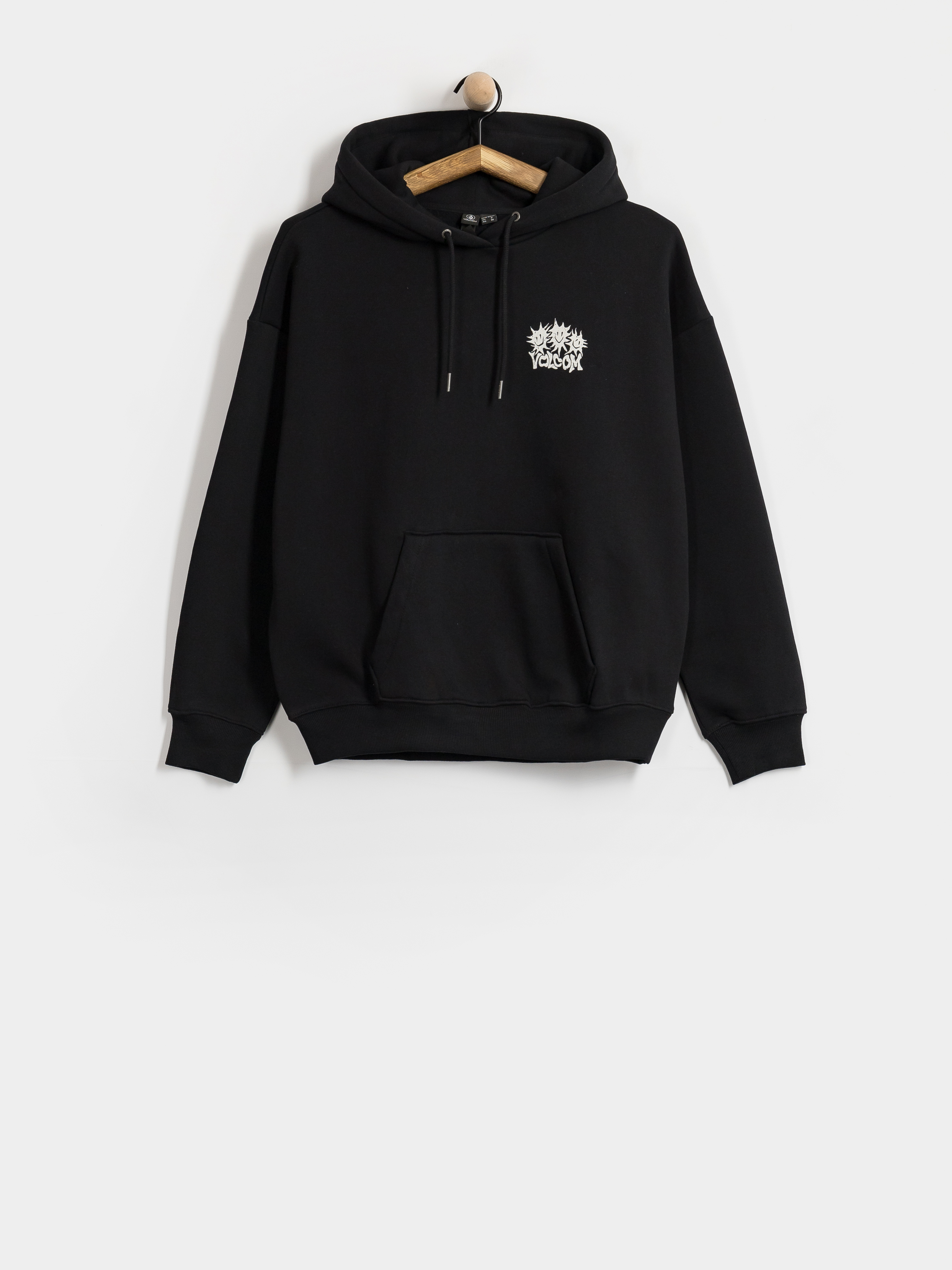 Hanorac cu glugă Volcom Moove On HD Wmn (vintage black)