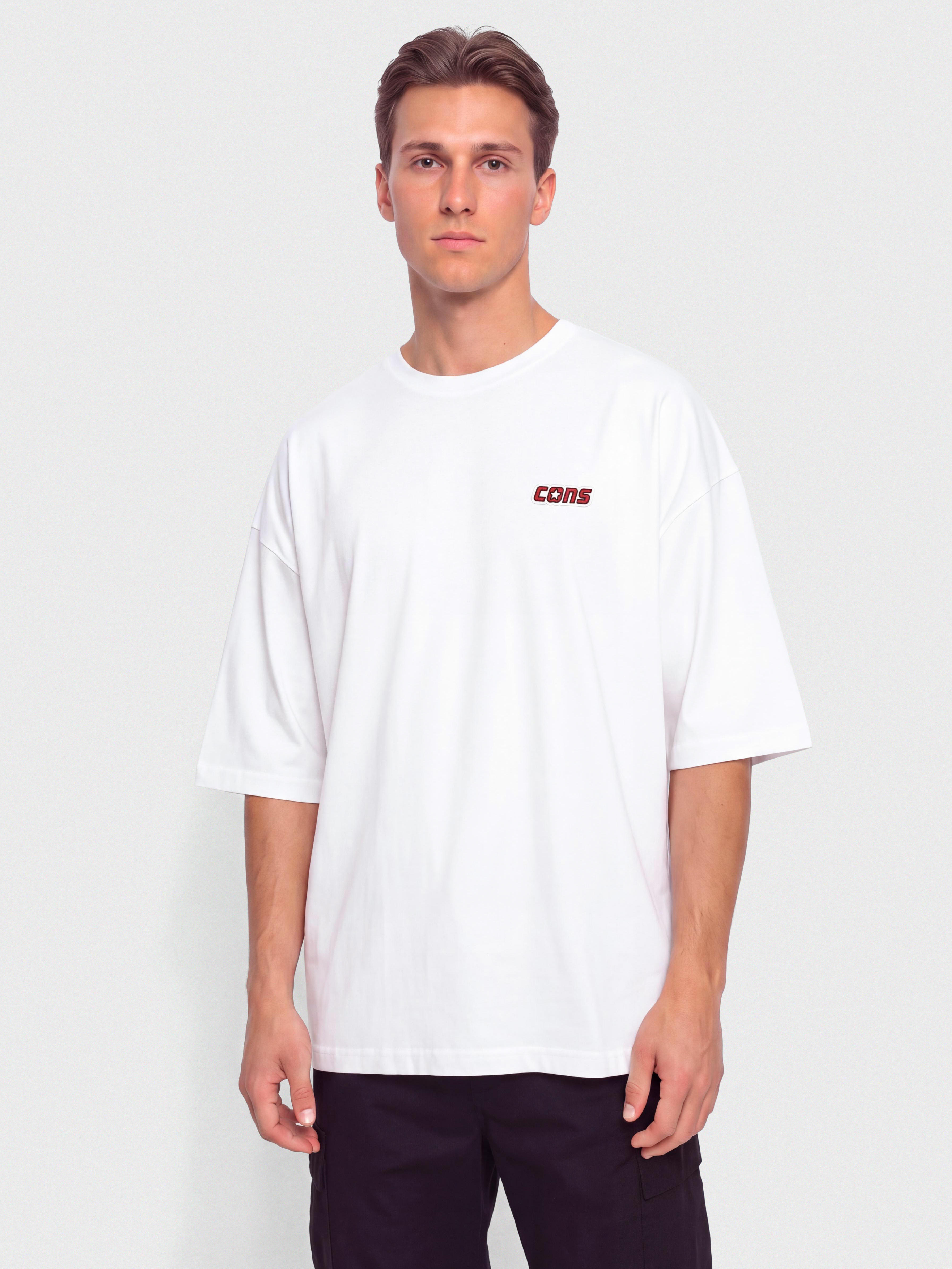 Tricou Converse Loose Fit Cons (white i)
