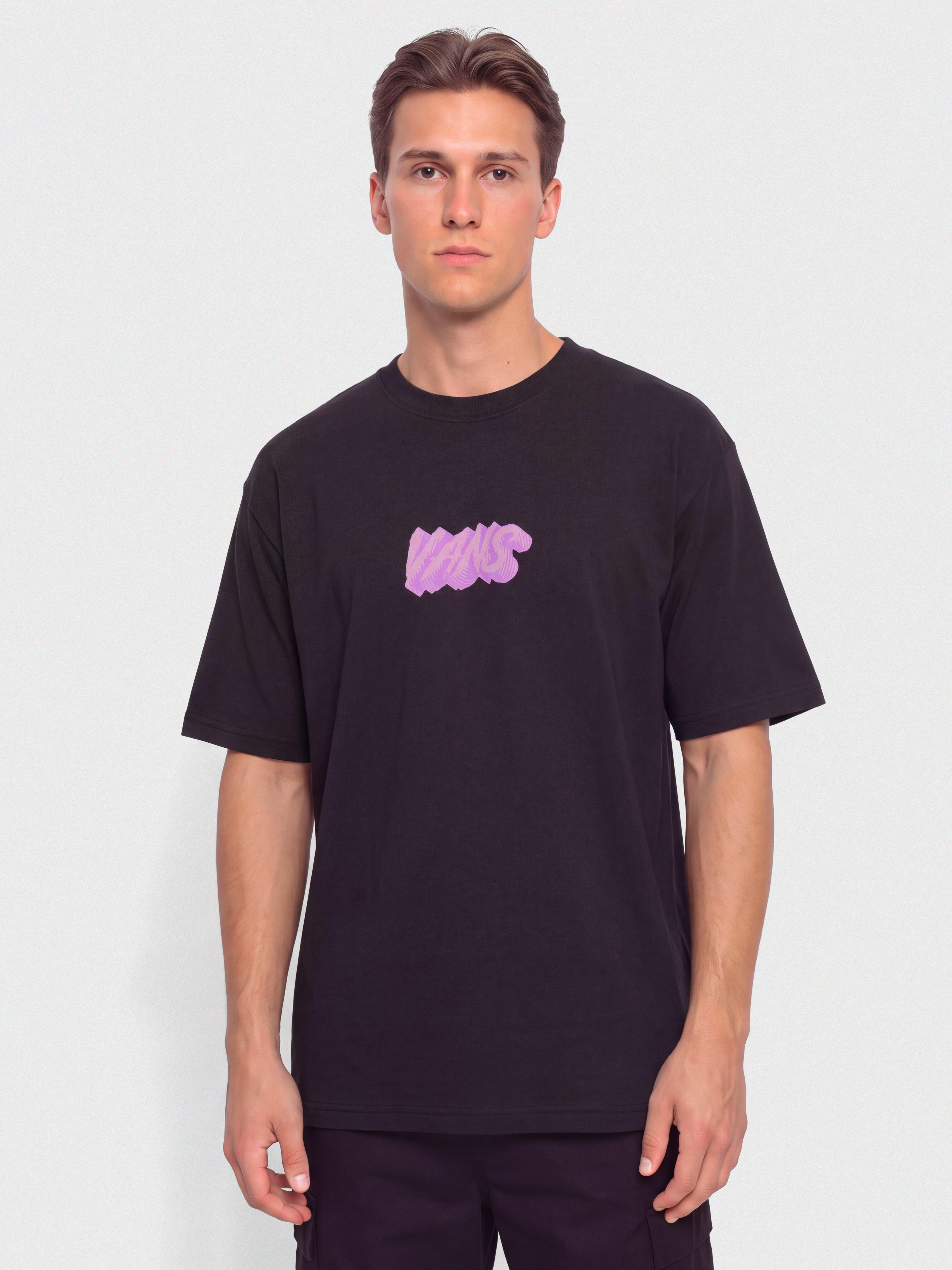 Tricou Vans Stone Swirl Loose (black)