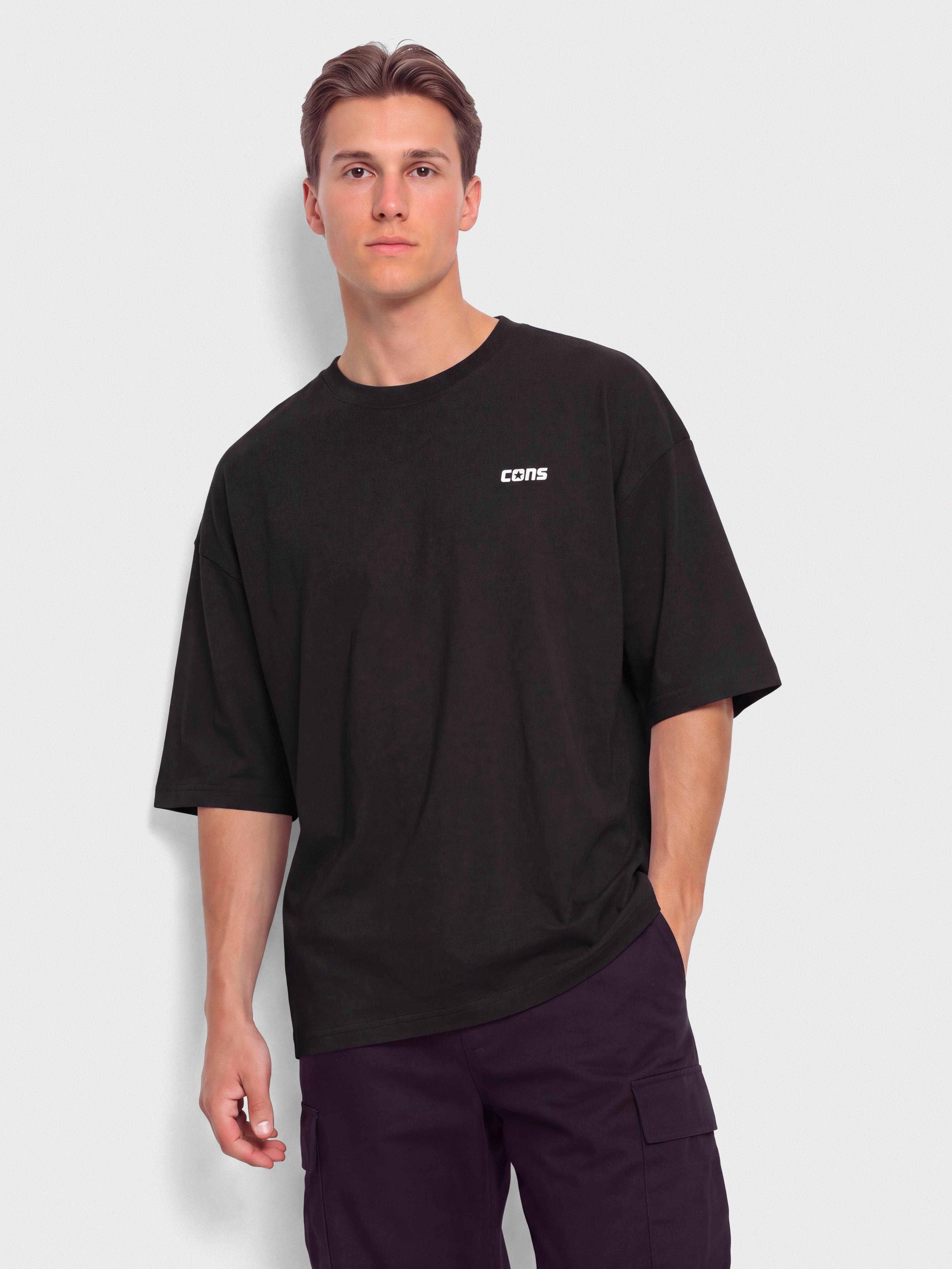 Tricou Converse Loose Fit Cons (converse black)