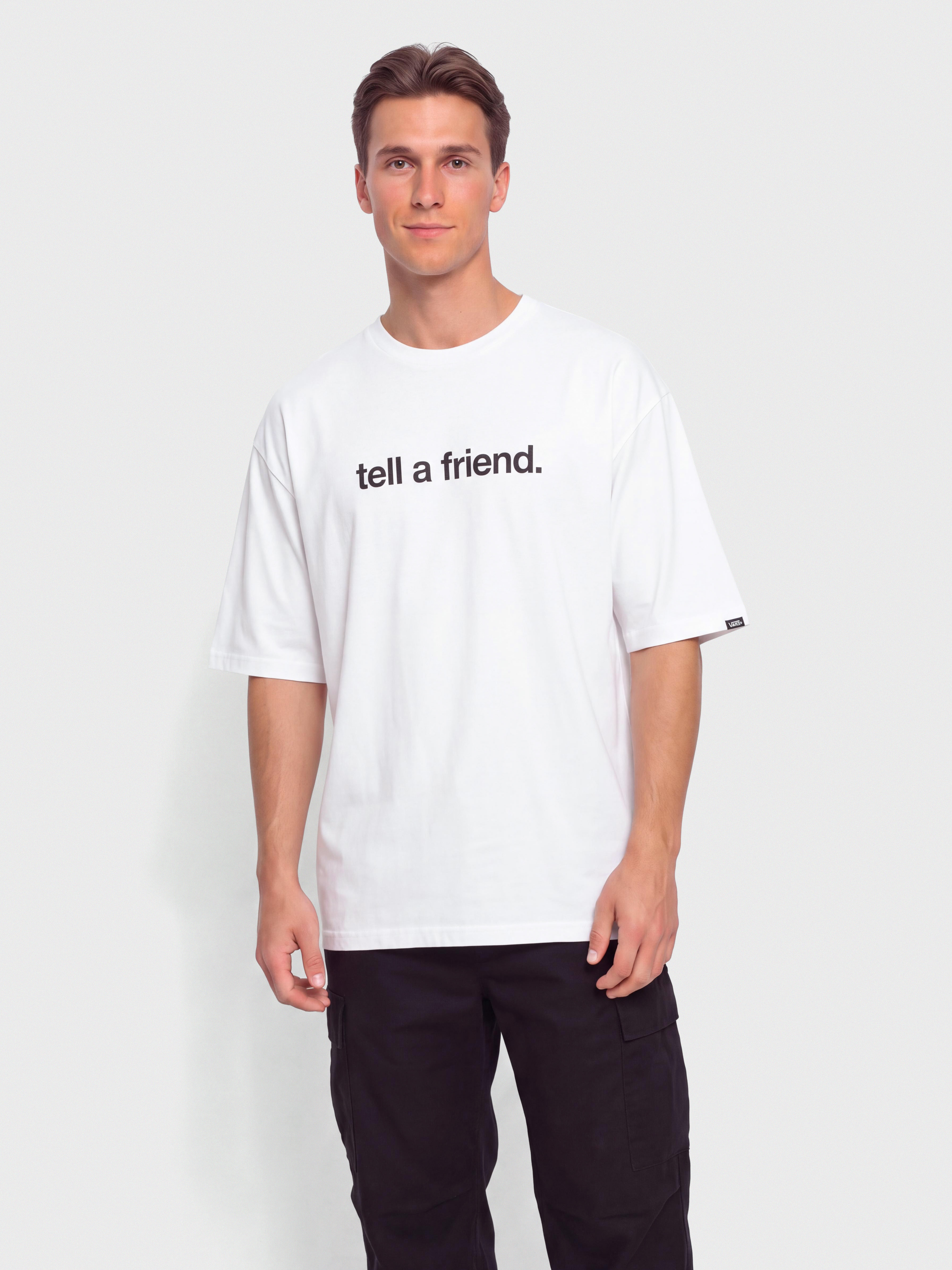 Tricou Vans Taf Loose (white)