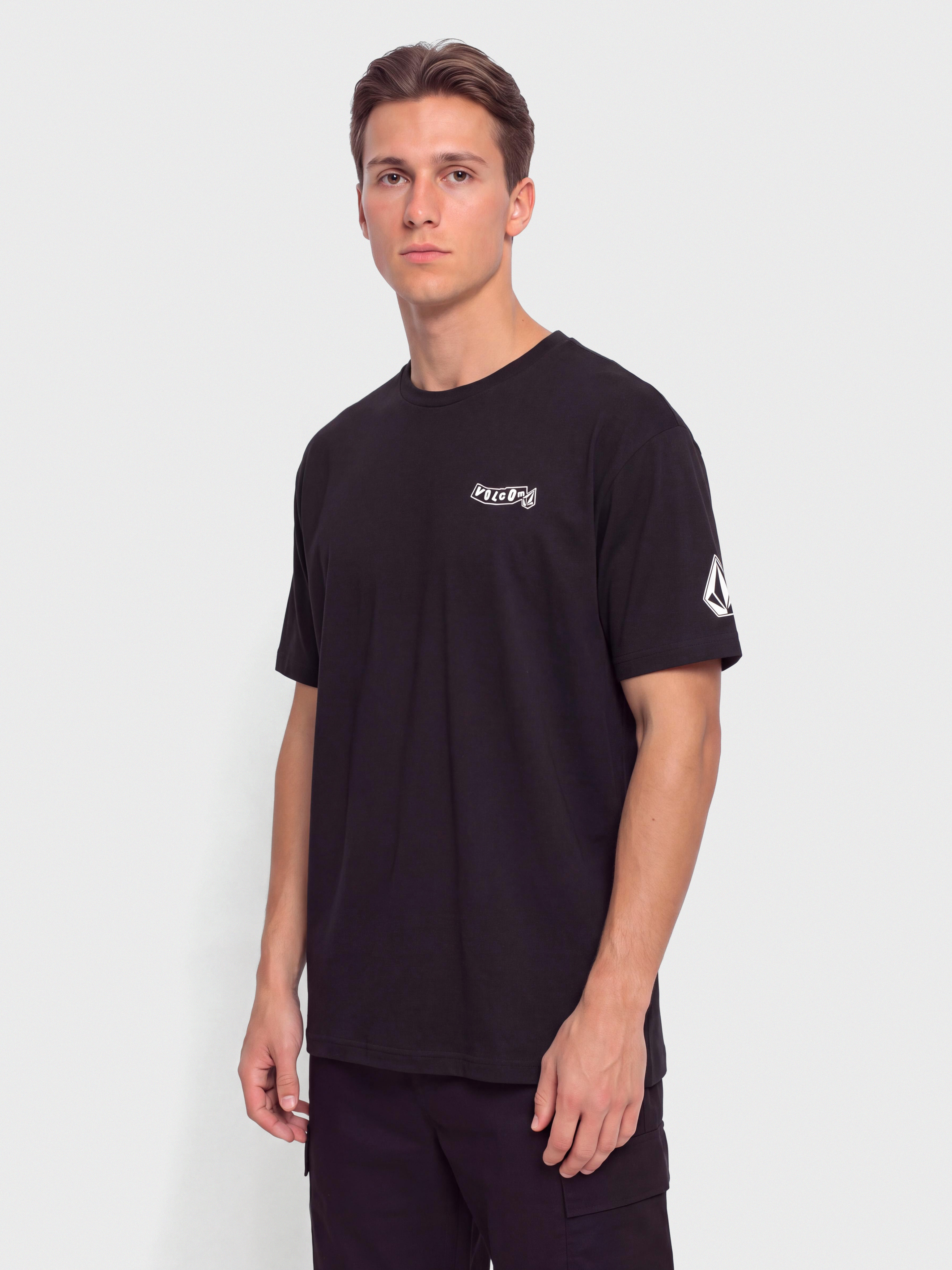 Tricou Volcom Pistol Surf Lycra (black)