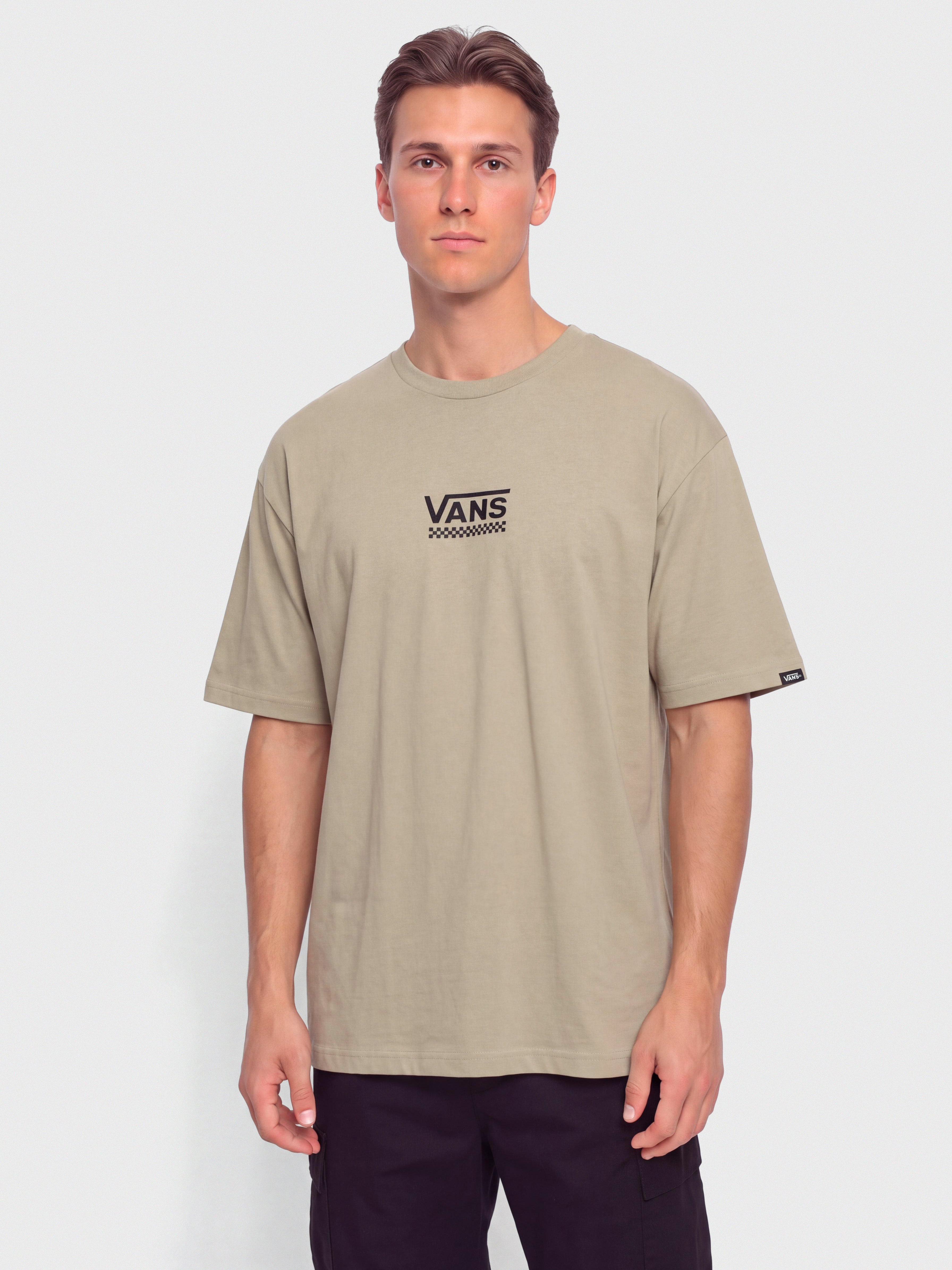Tricou Vans V Check Loose (london fog)