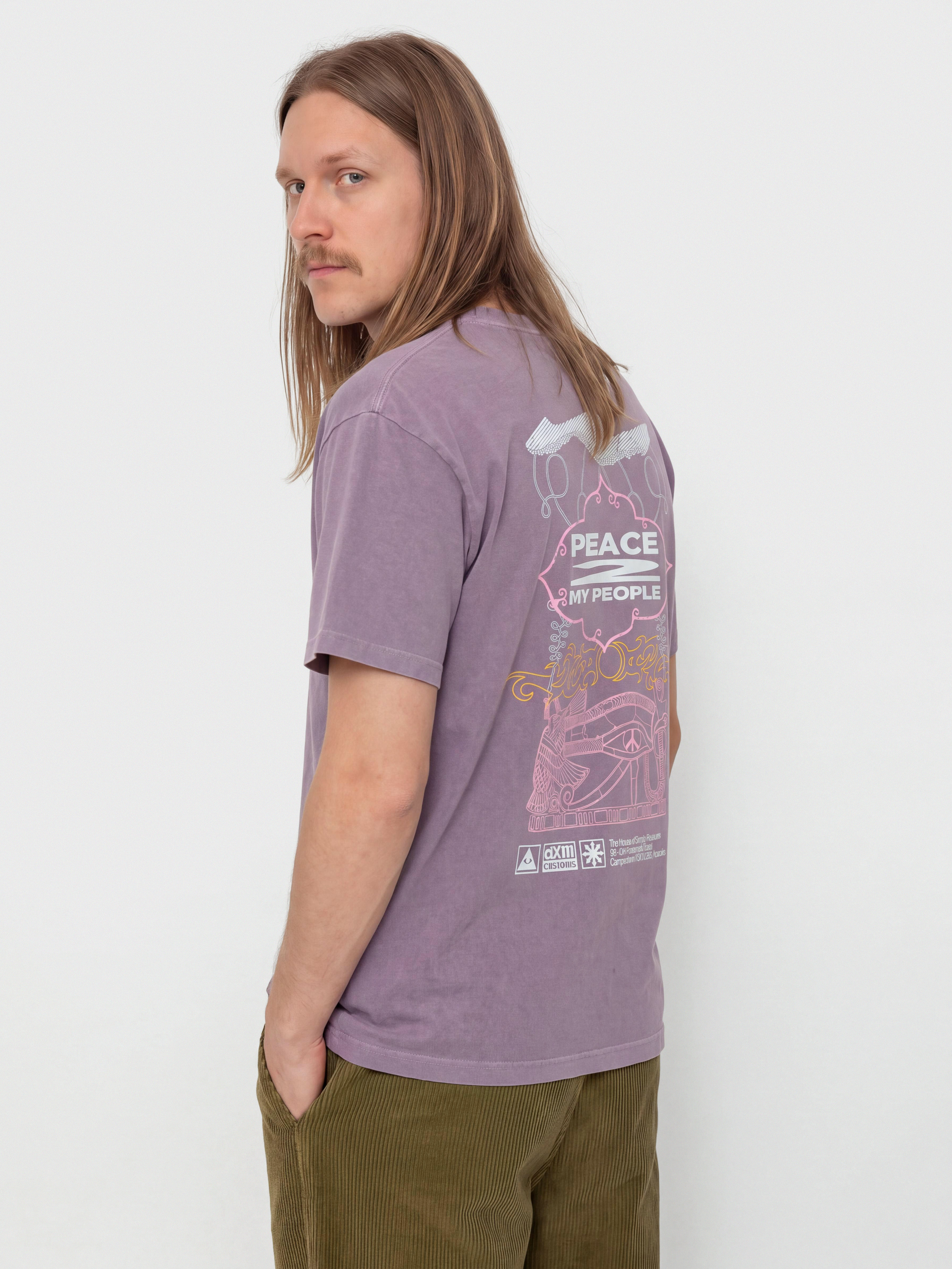 Tricou Deus Ex Machina Easy Peacey