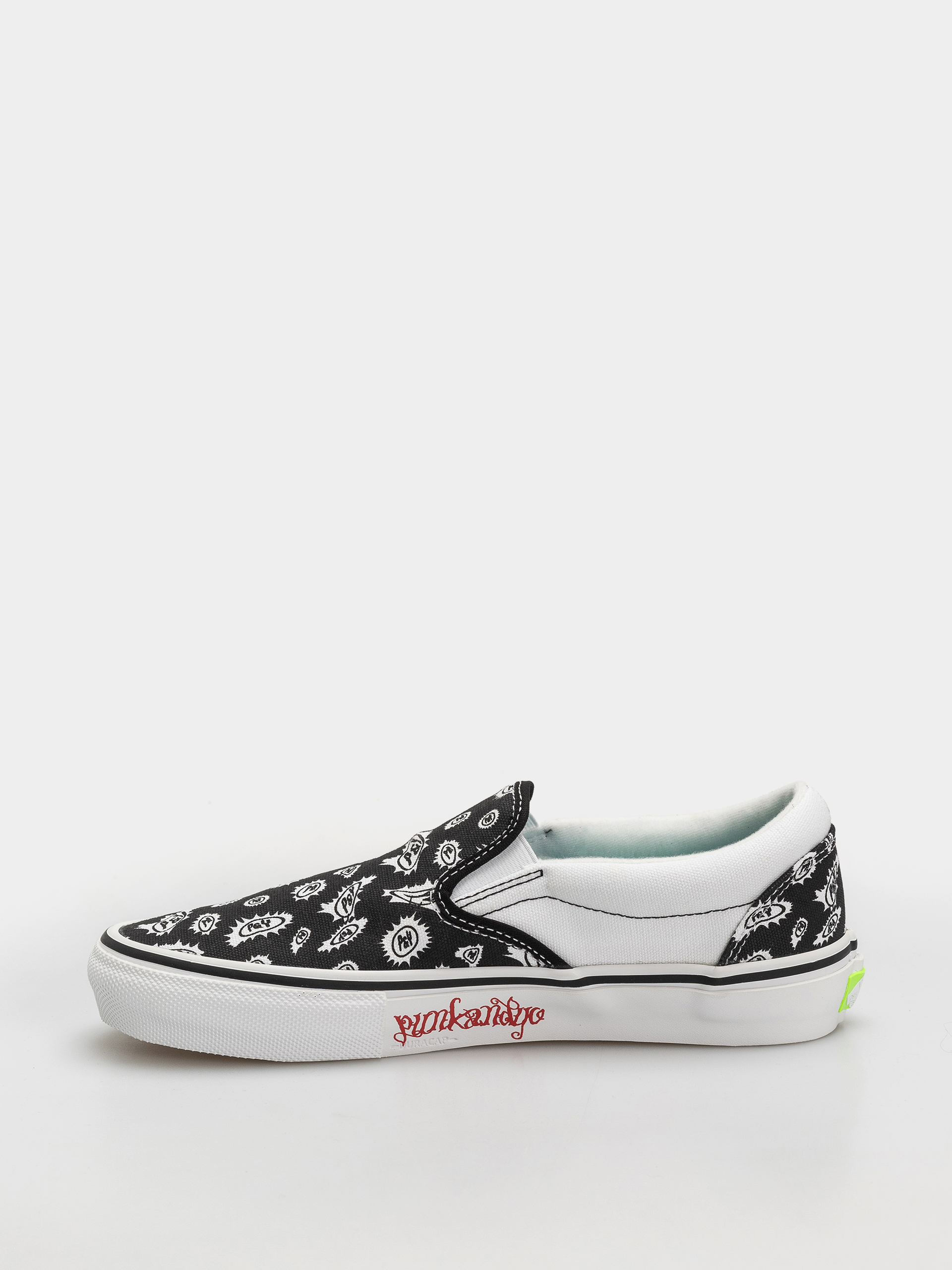 Pantofi Vans Skate Slip On Punk&Yo (black/white)
