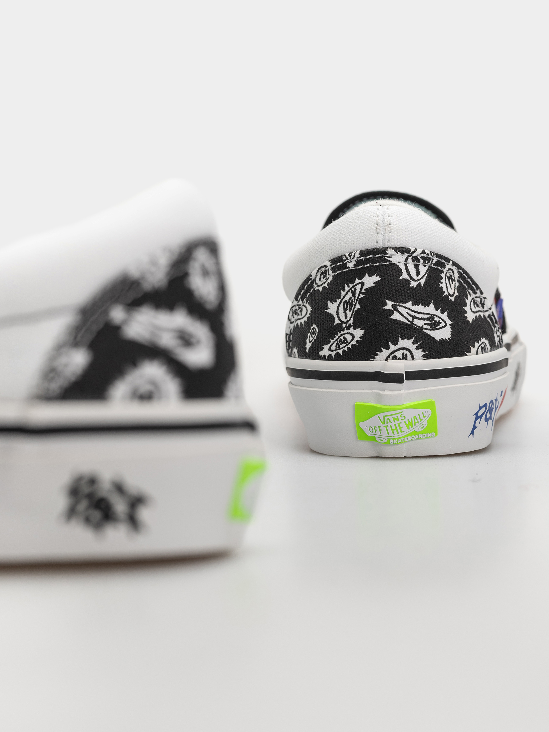 Pantofi Vans Skate Slip On Punk&Yo (black/white)