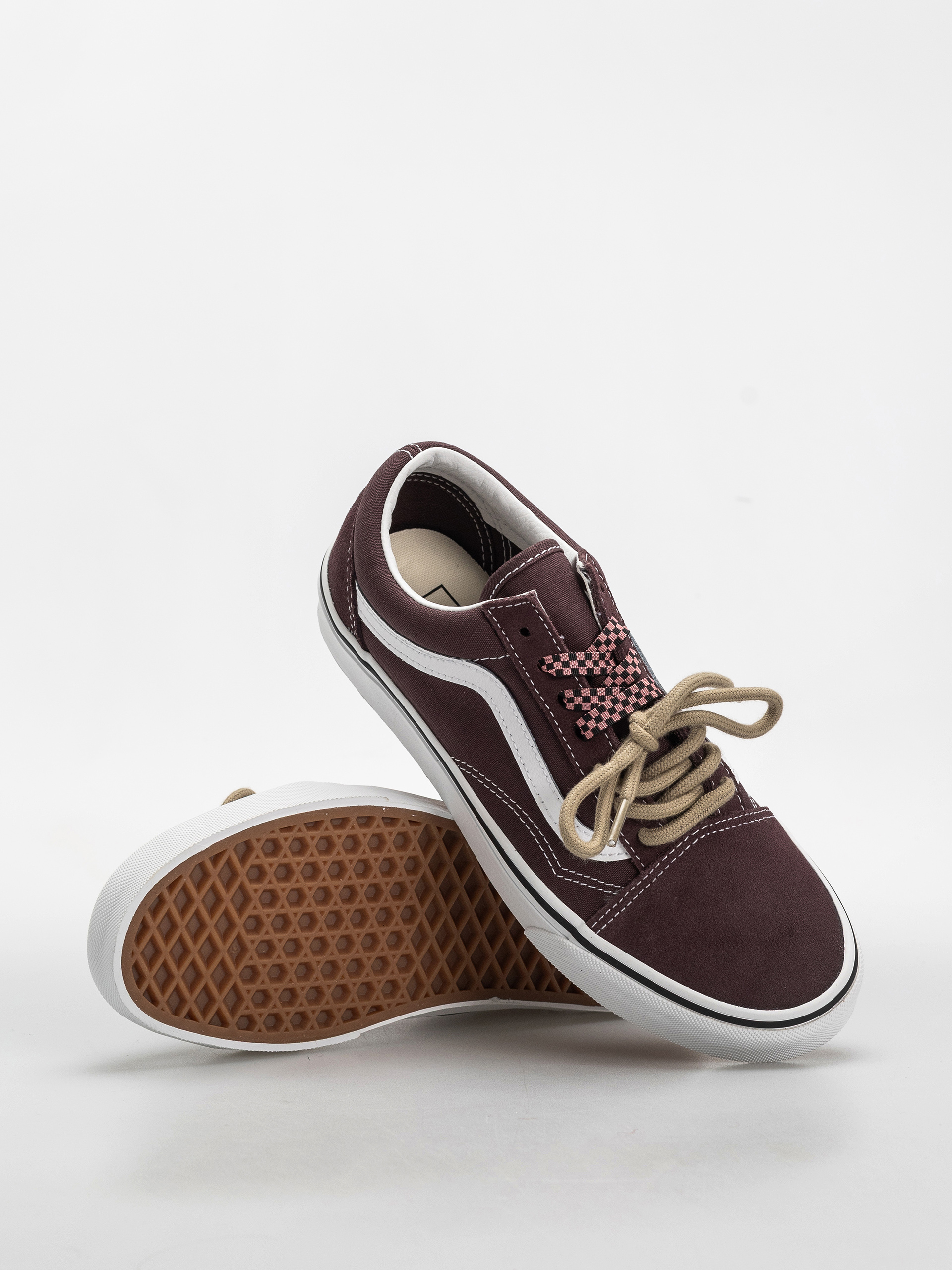 Pantofi Vans Old Skool (port brown/suns)