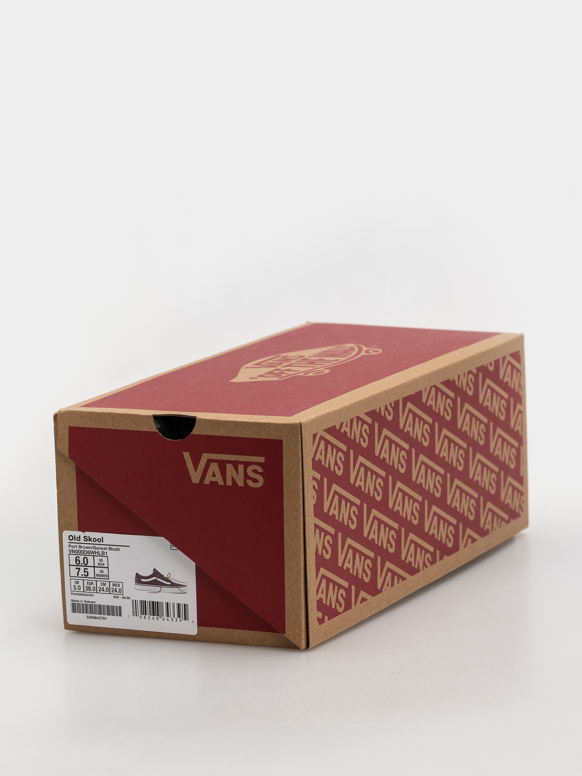Pantofi Vans Old Skool (port brown/suns)