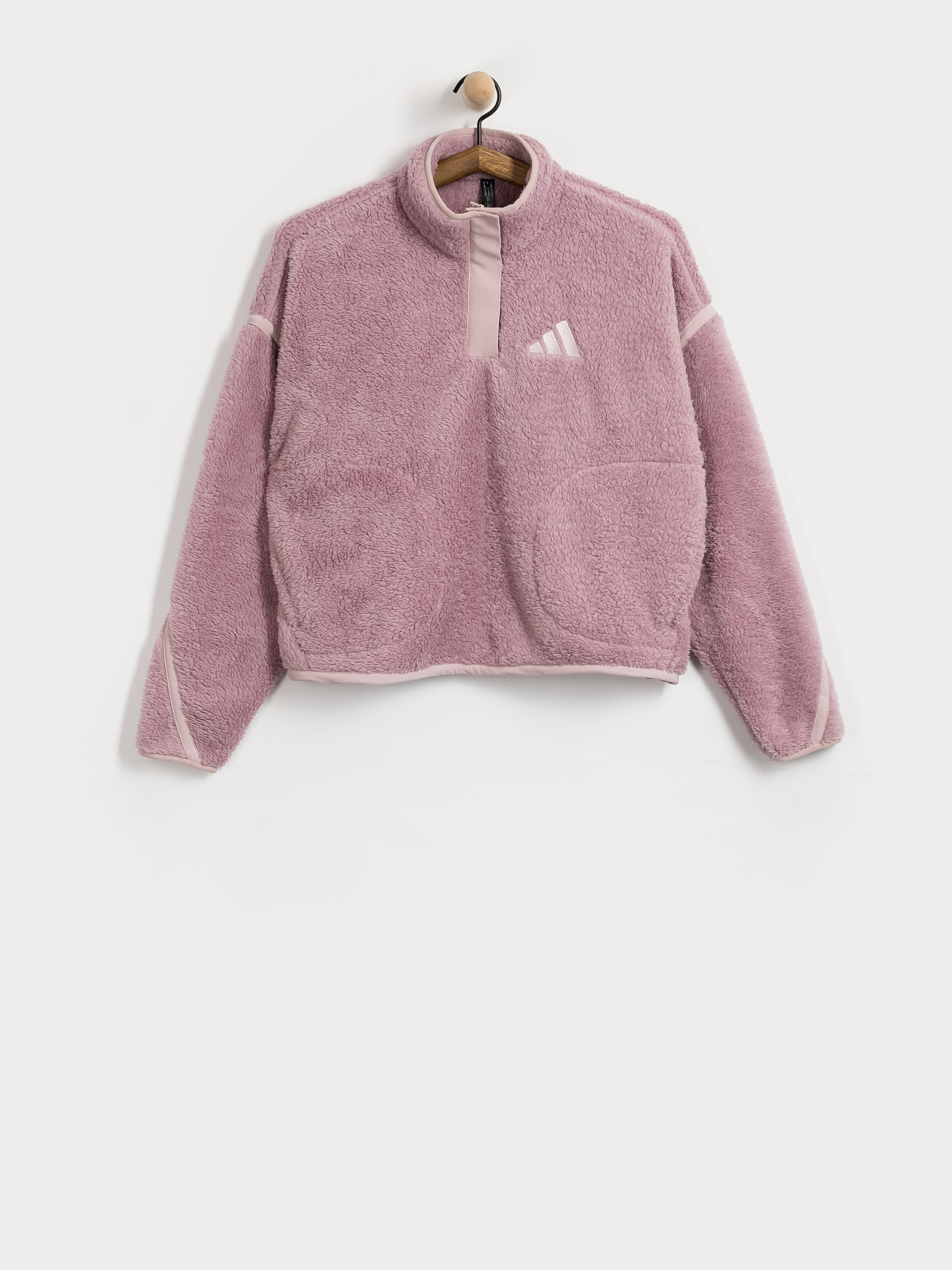 Hanorac din fleece adidas Mt Ess Hp Wmn (magmau)