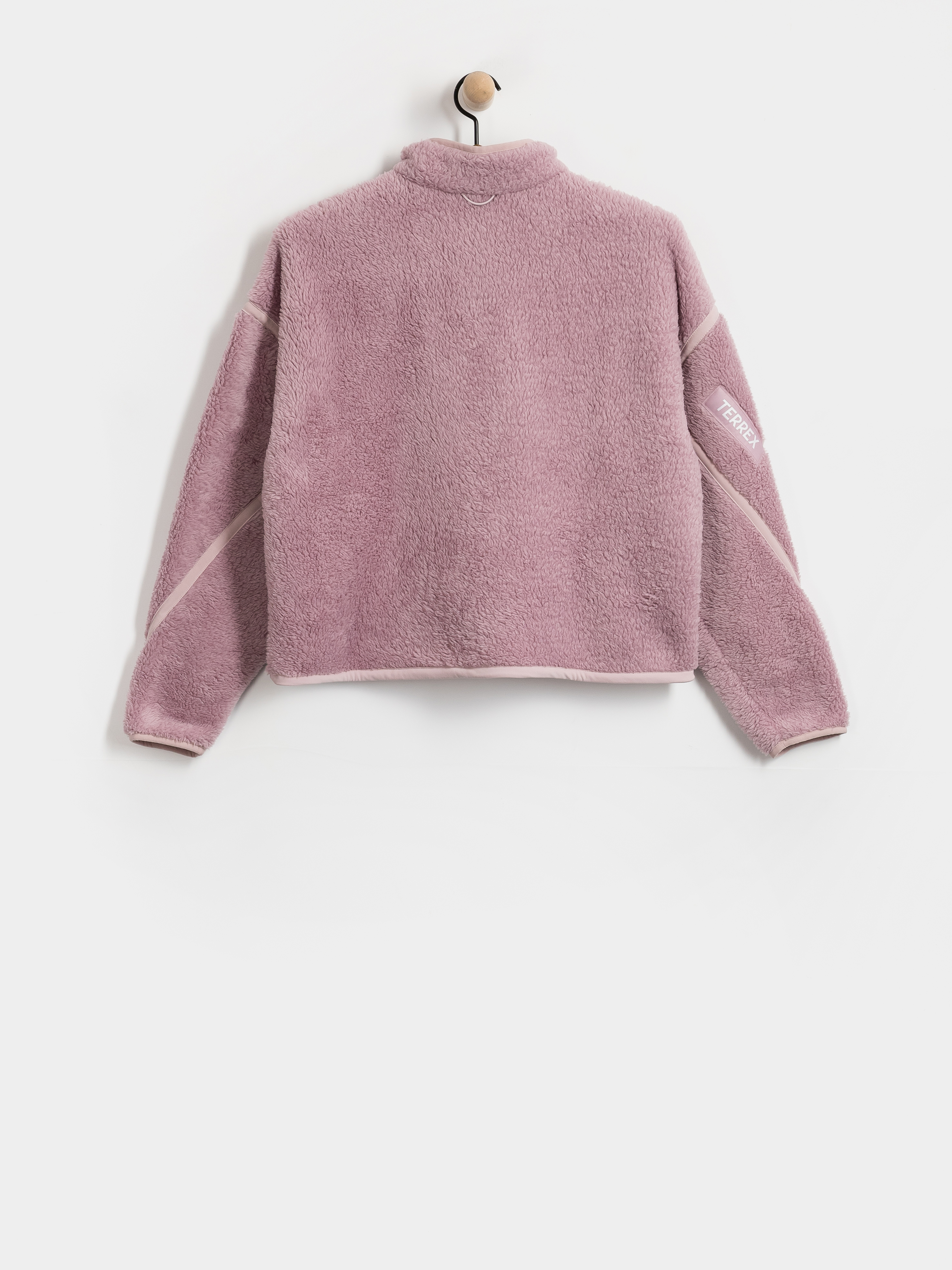 Pentru femei Hanorac din fleece adidas Mt Ess Hp (magmau)