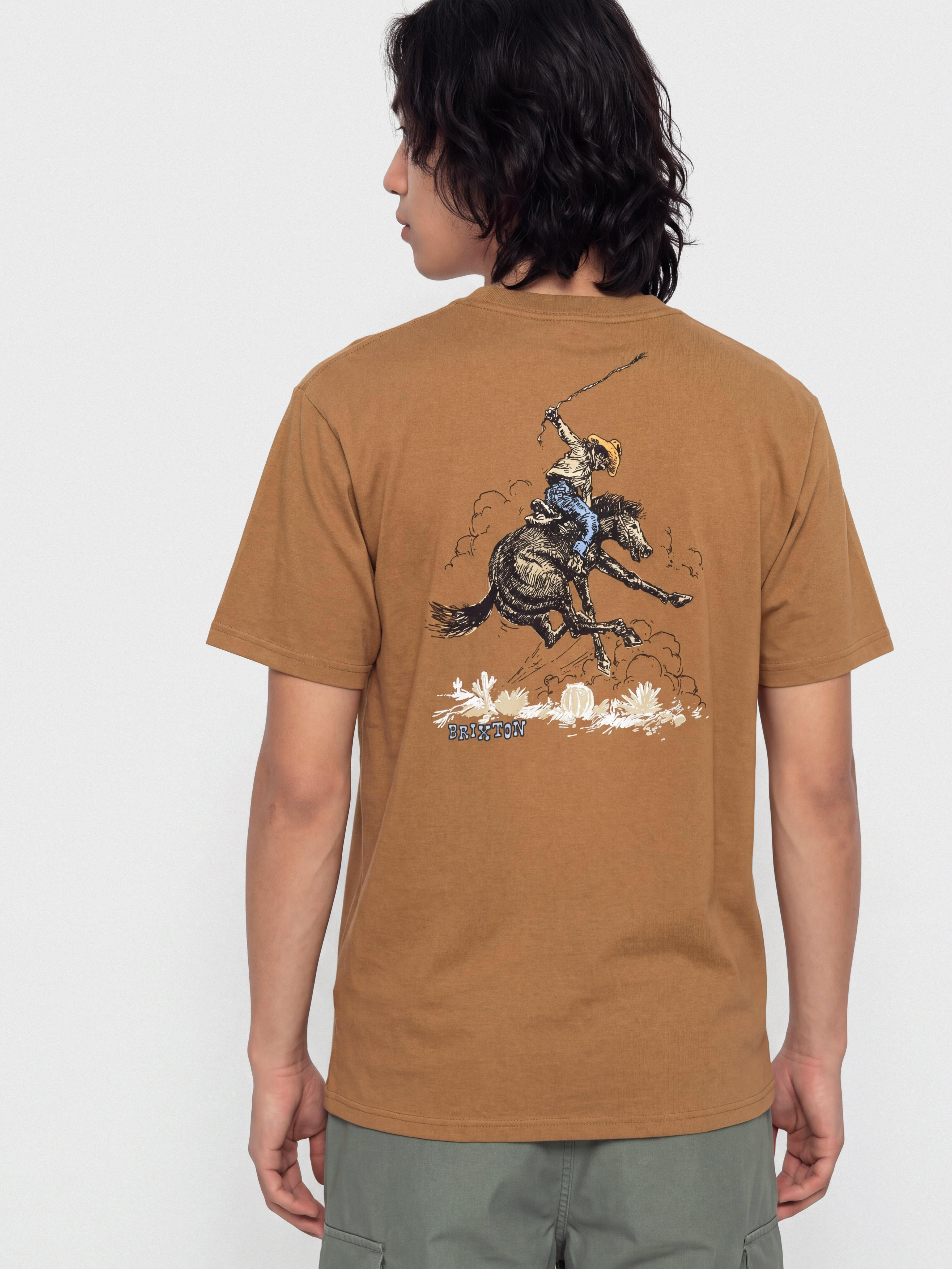 Tricou Brixton Stirrup Stnd (brown sugar)