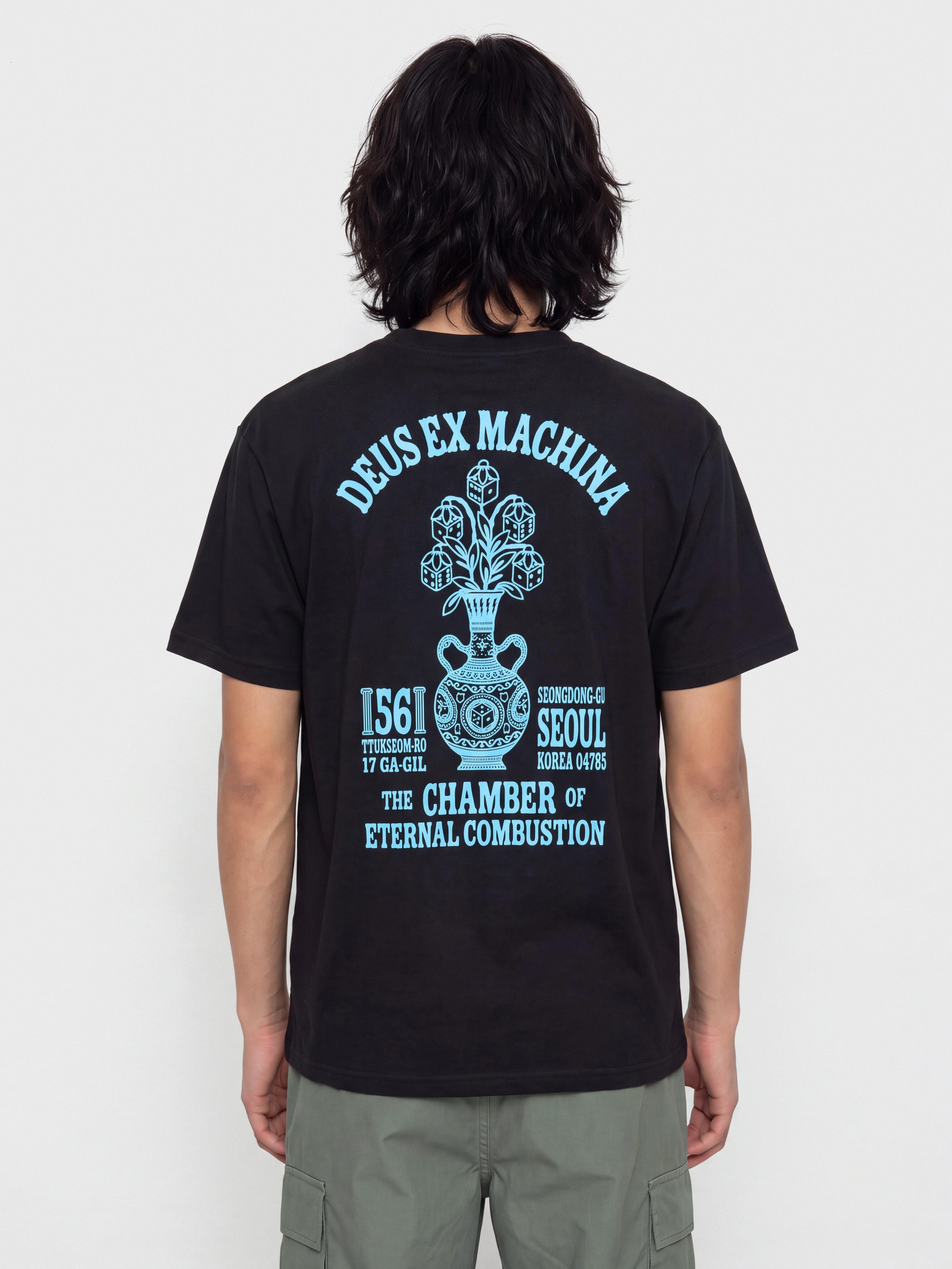 Tricou Deus Ex Machina Seoul Ceramic (black)