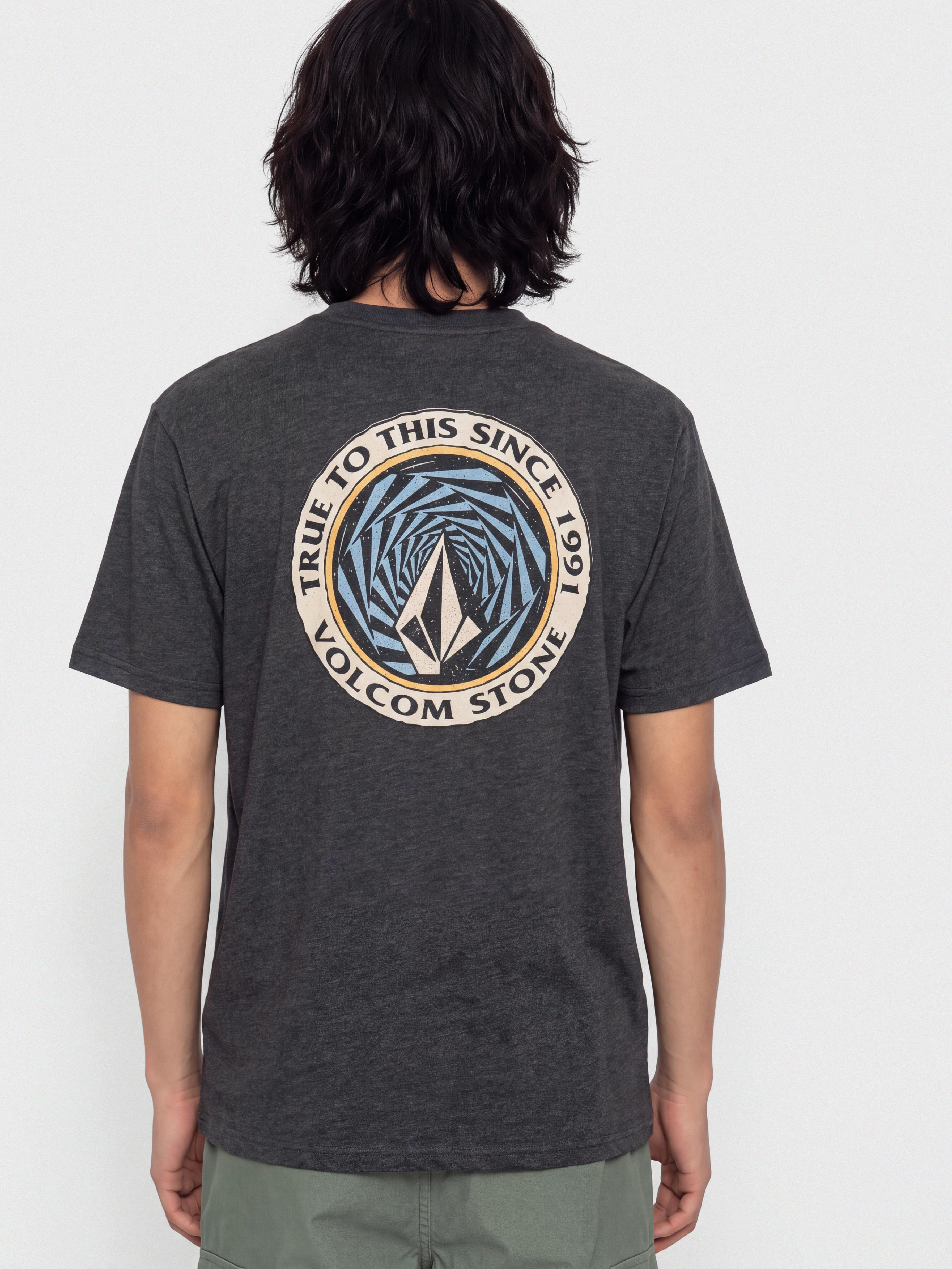 Tricou Volcom Ringstone Hth (heather black)