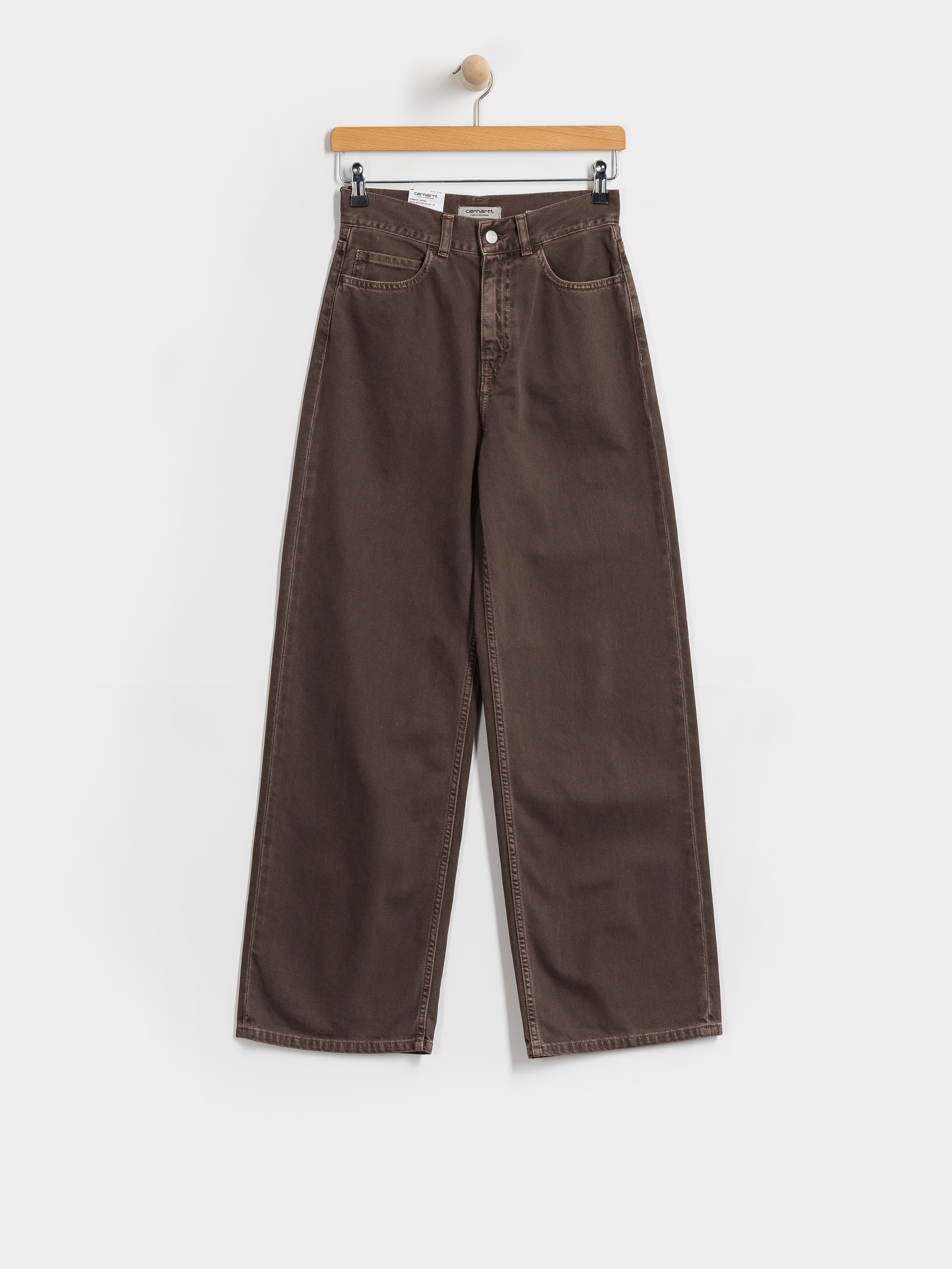 Pantaloni Carhartt WIP Jane Wmn (palisander/stone dyed)